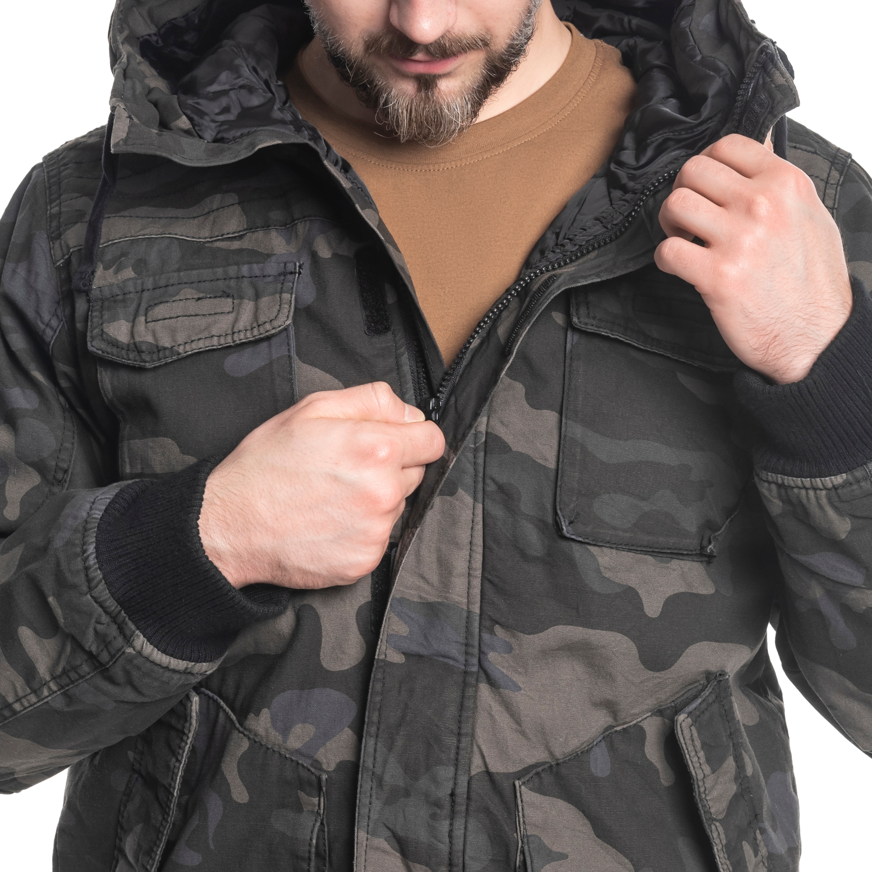 Brandit - Bronx - Kapuzenjacke - Dark Camo