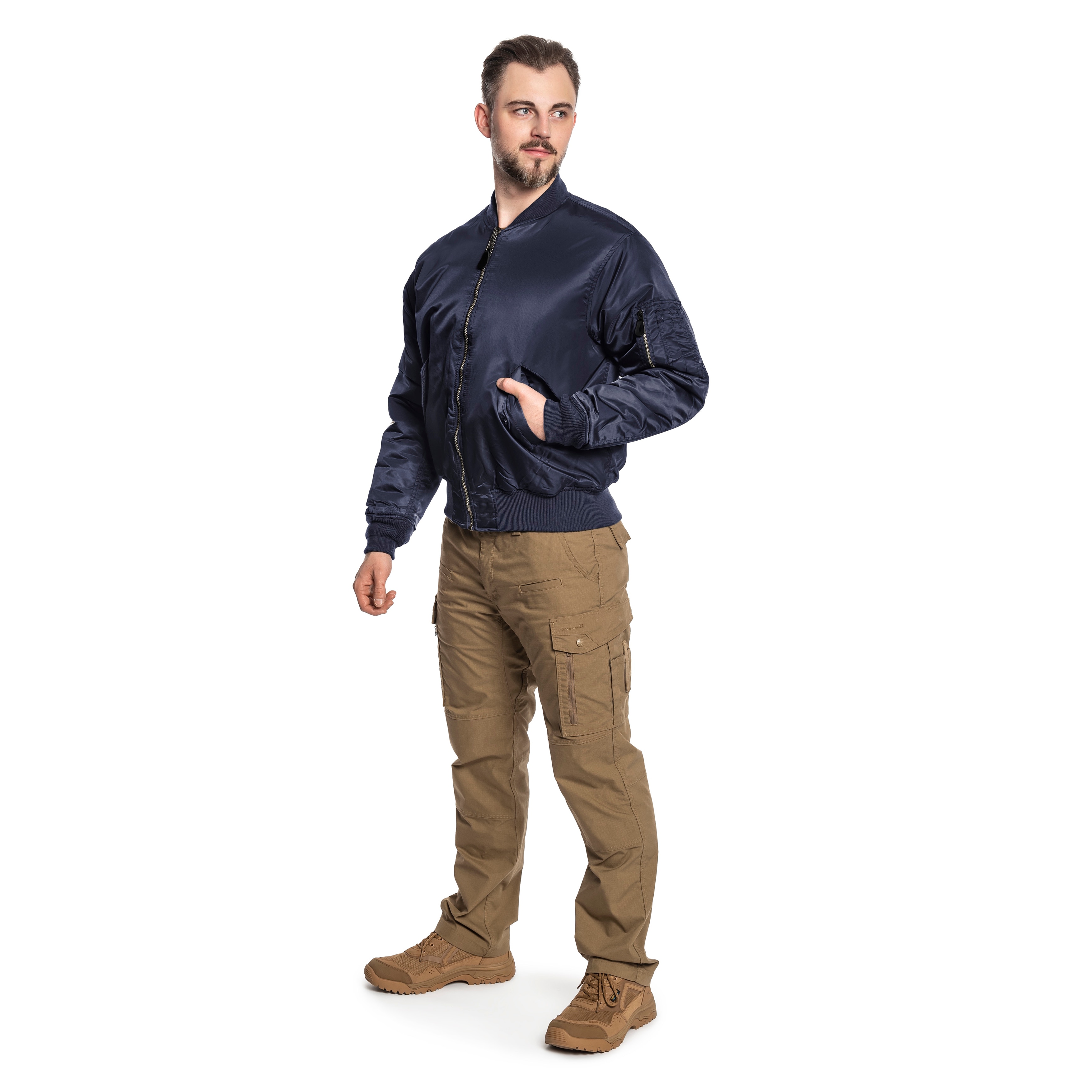 Brandit - MA1 - Bomberjacke - Dark Navy