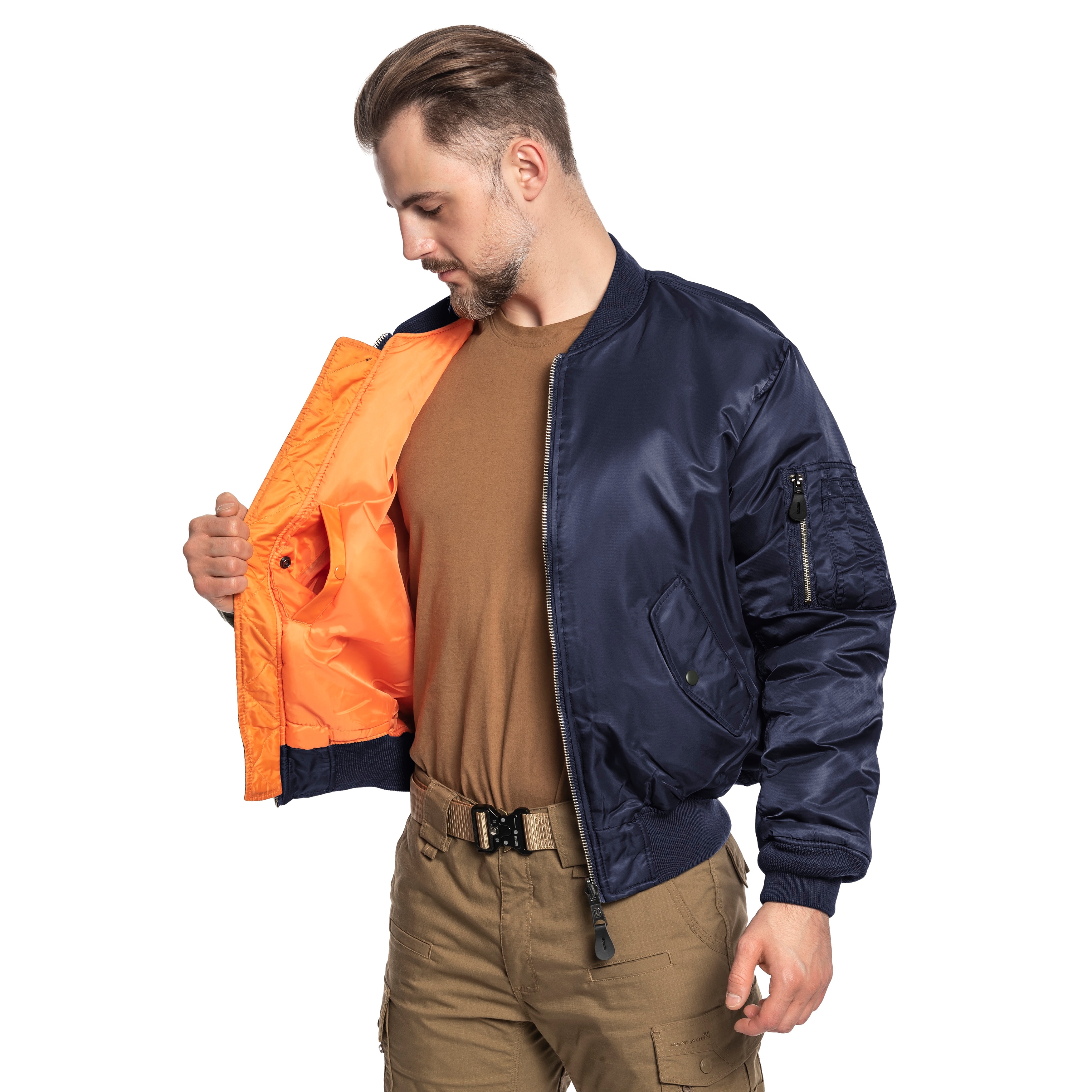 Brandit - MA1 - Bomberjacke - Dark Navy