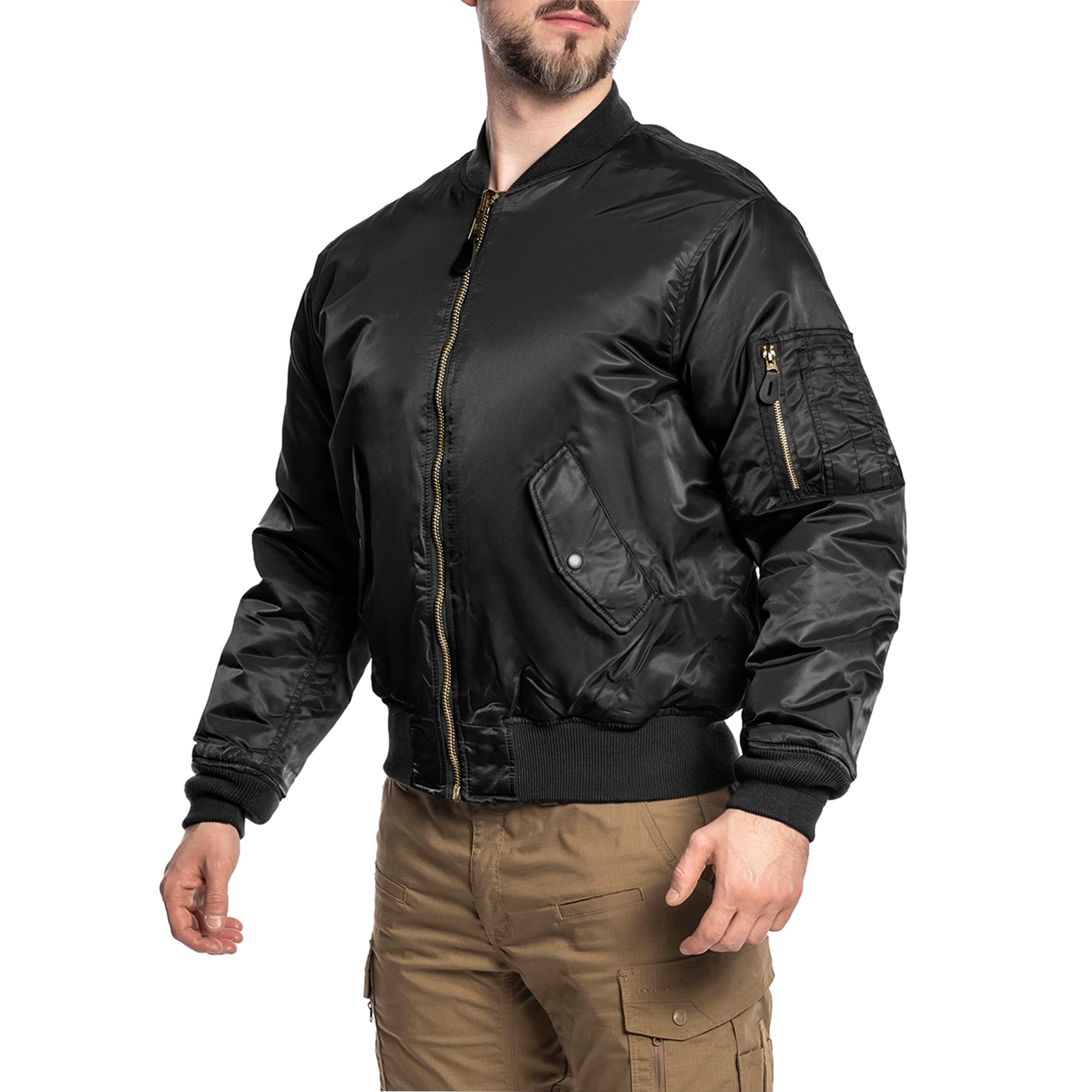 Brandit - MA1 - Bomberjacke - Black