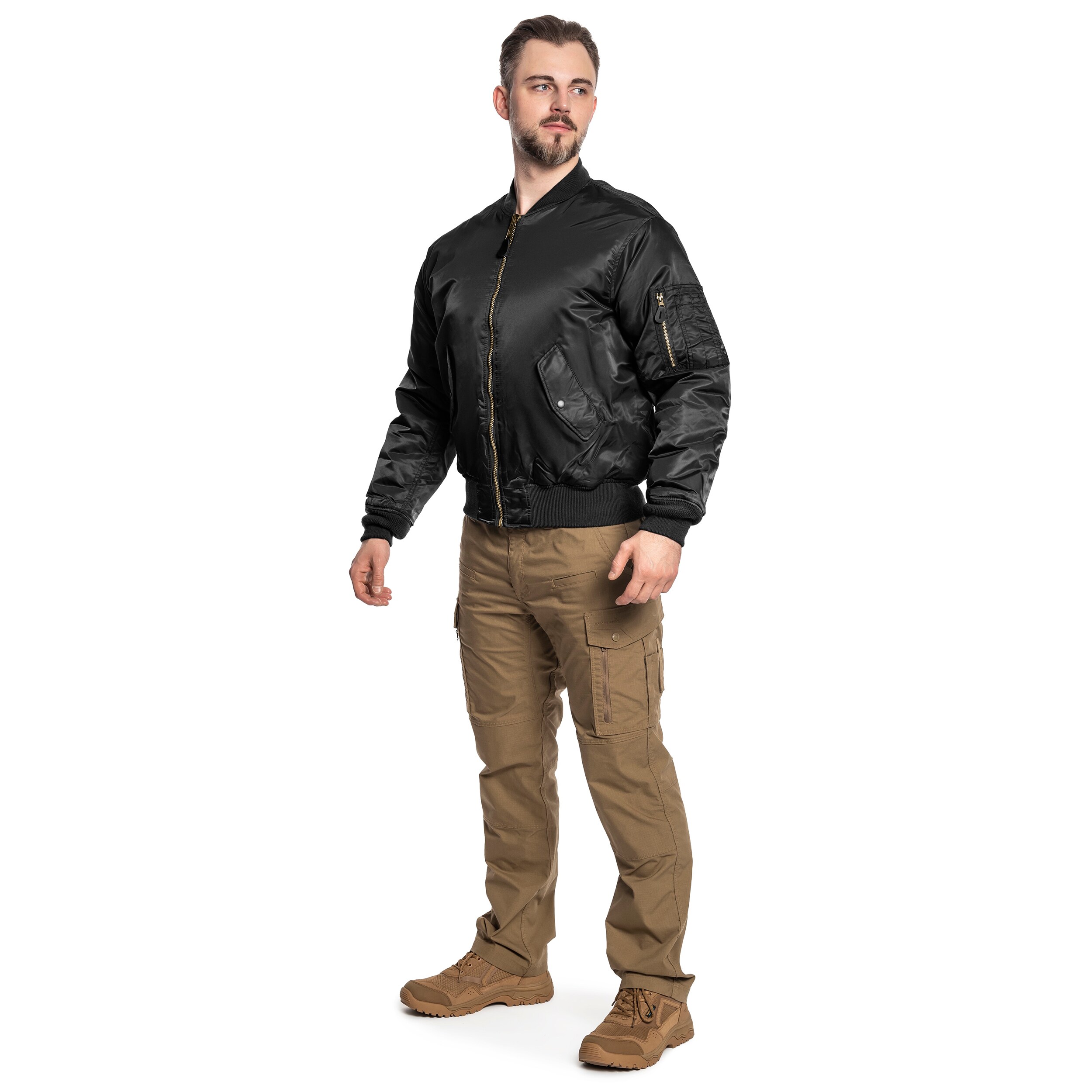 Brandit - MA1 - Bomberjacke - Black