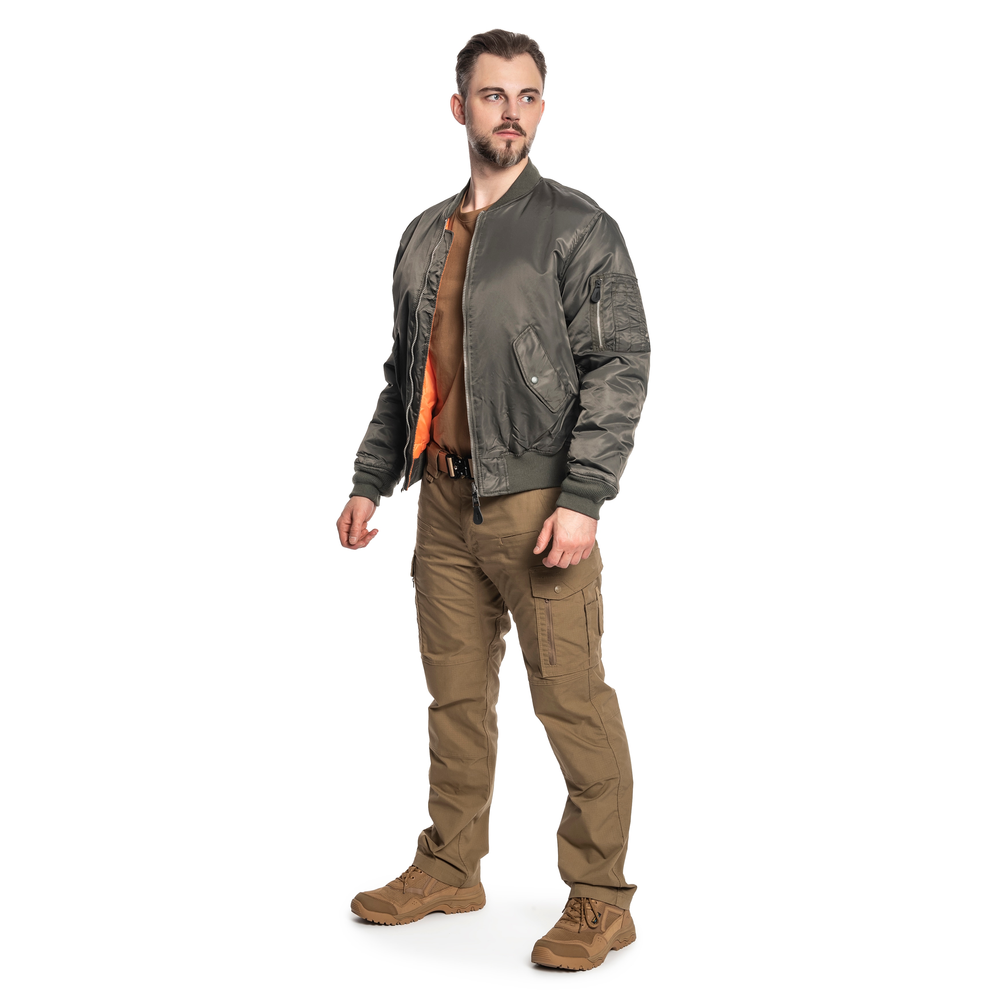 Brandit - MA1 - Bomberjacke - Anthracite