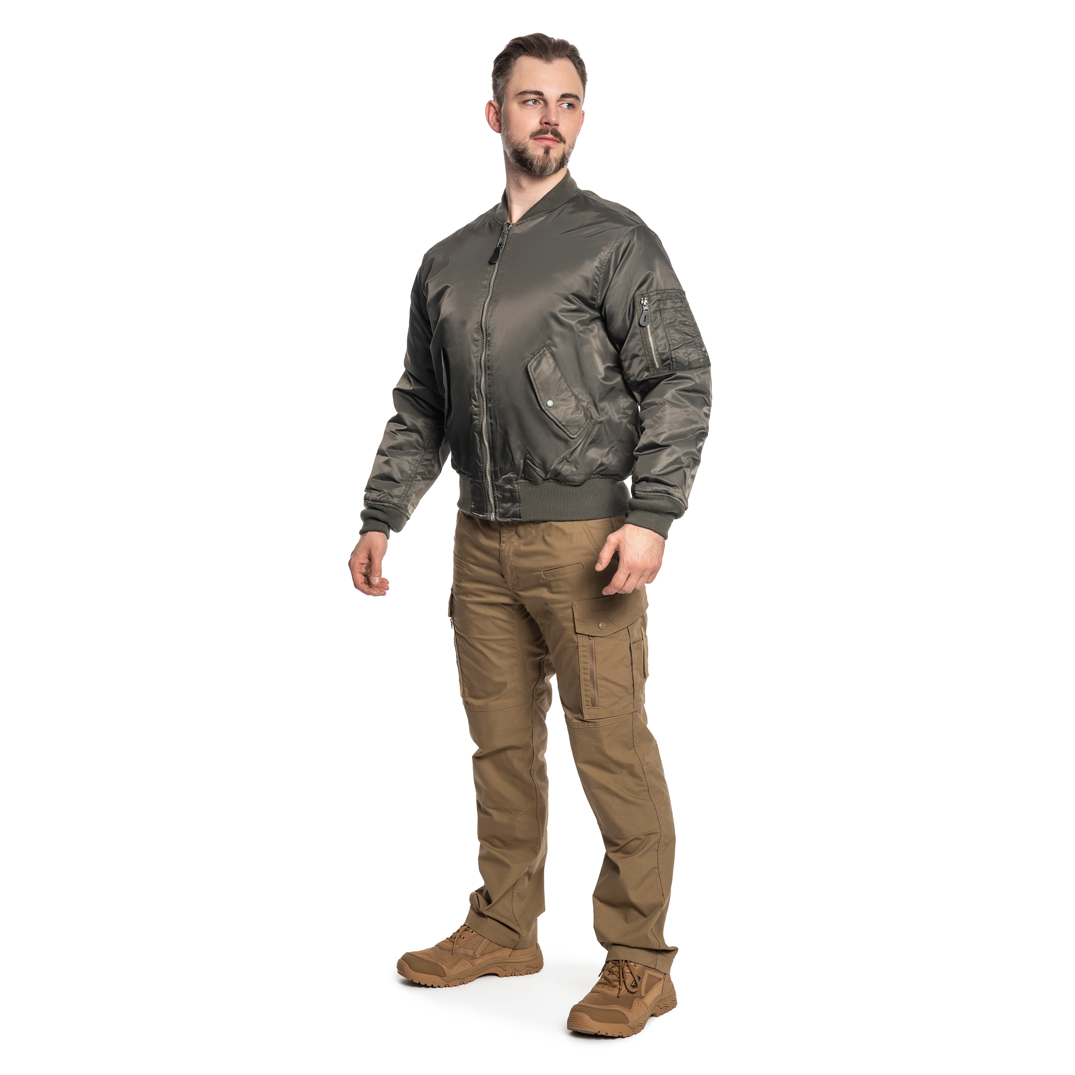 Brandit - MA1 - Bomberjacke - Anthracite