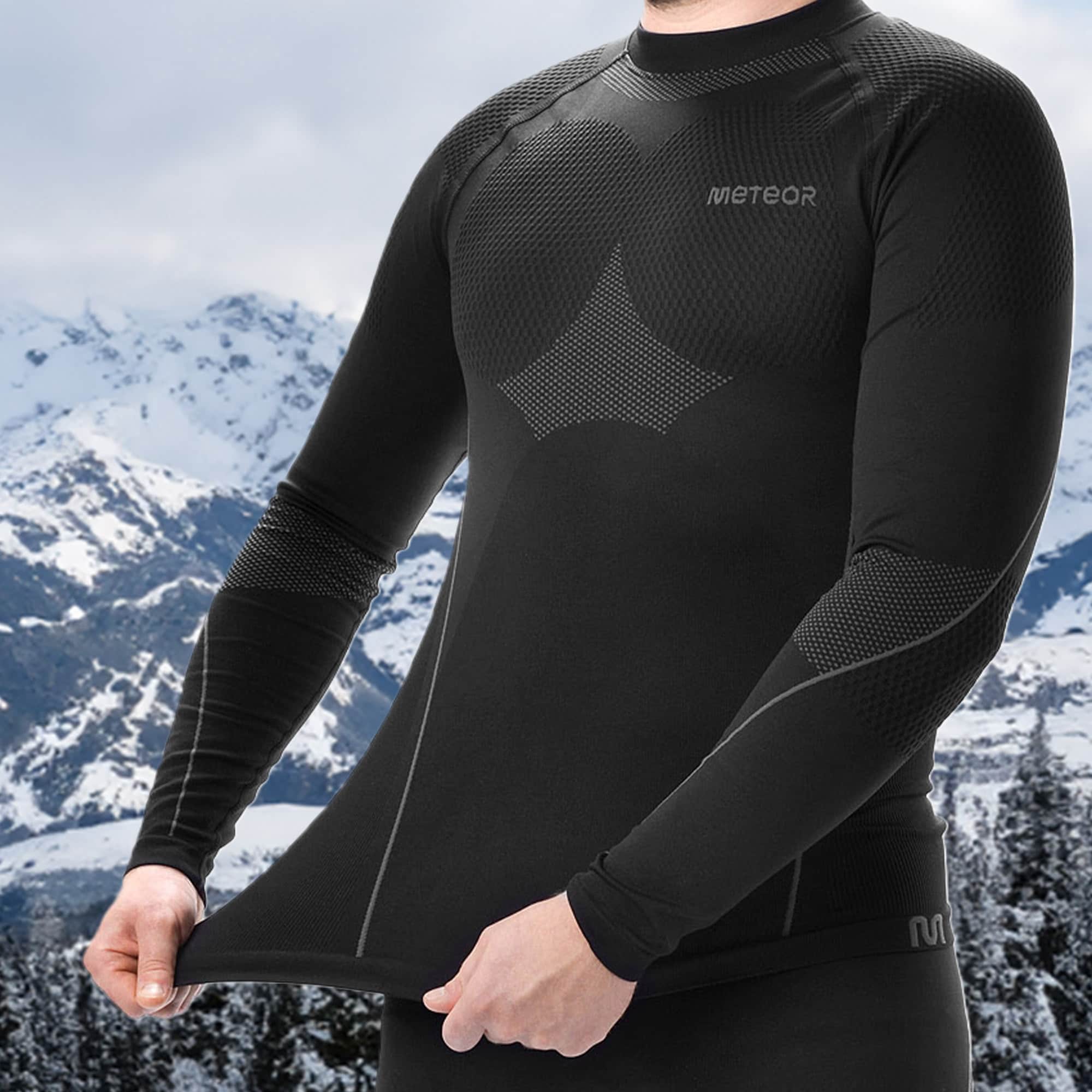 Meteor - Thermoaktive Unterwäsche - Black