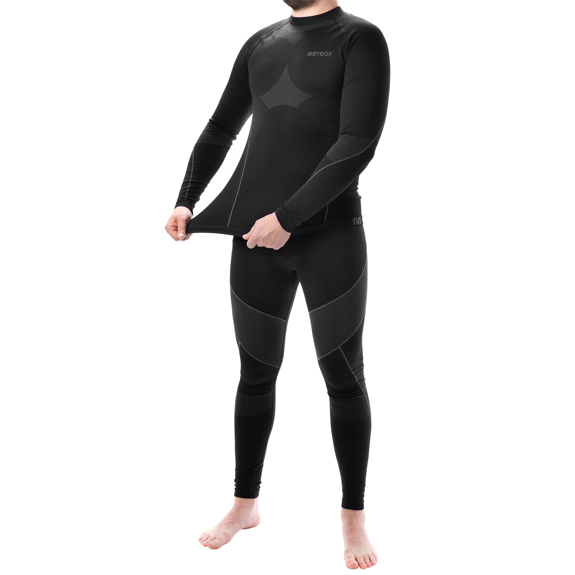 Meteor - Thermoaktive Unterwäsche - Black