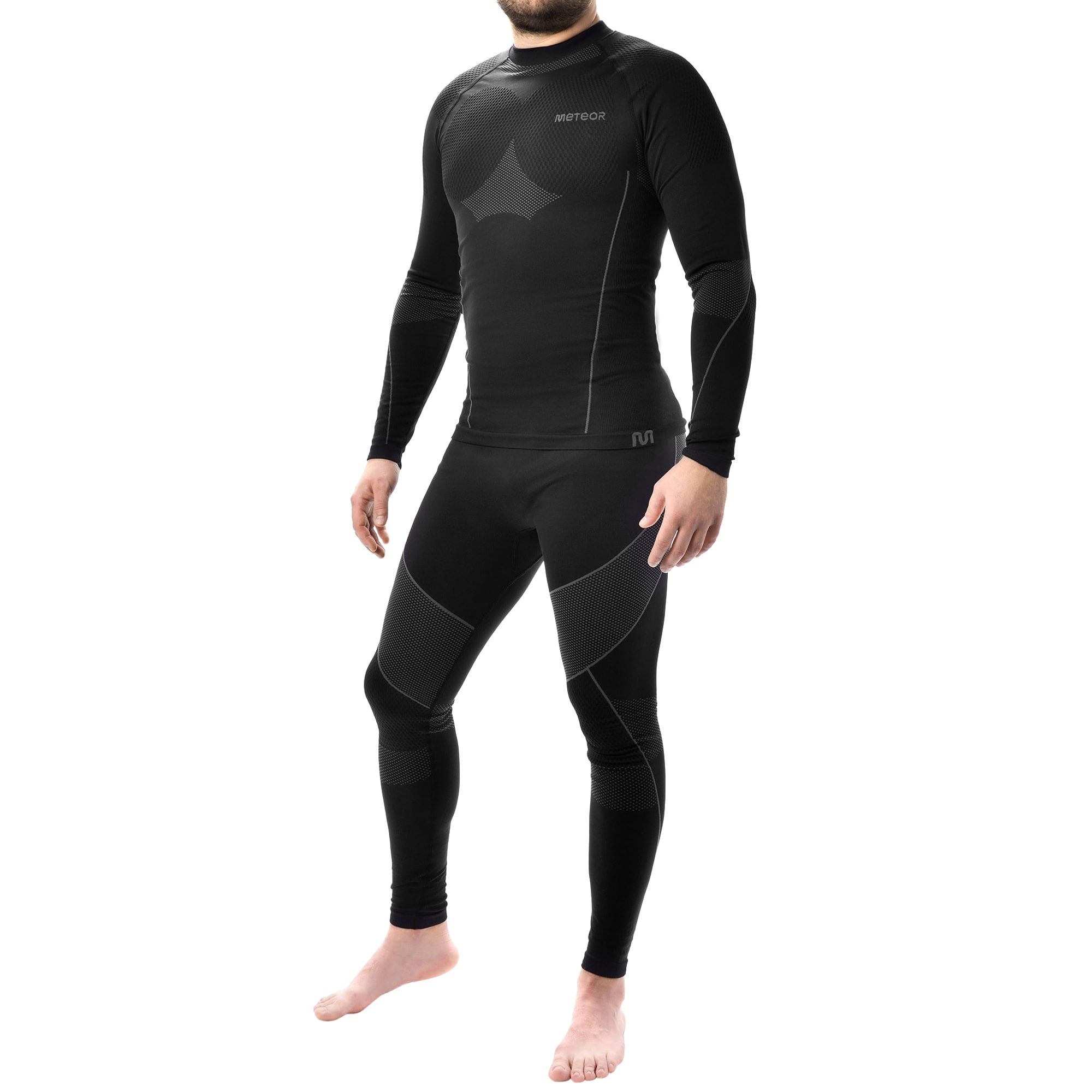 Meteor - Thermoaktive Unterwäsche - Black