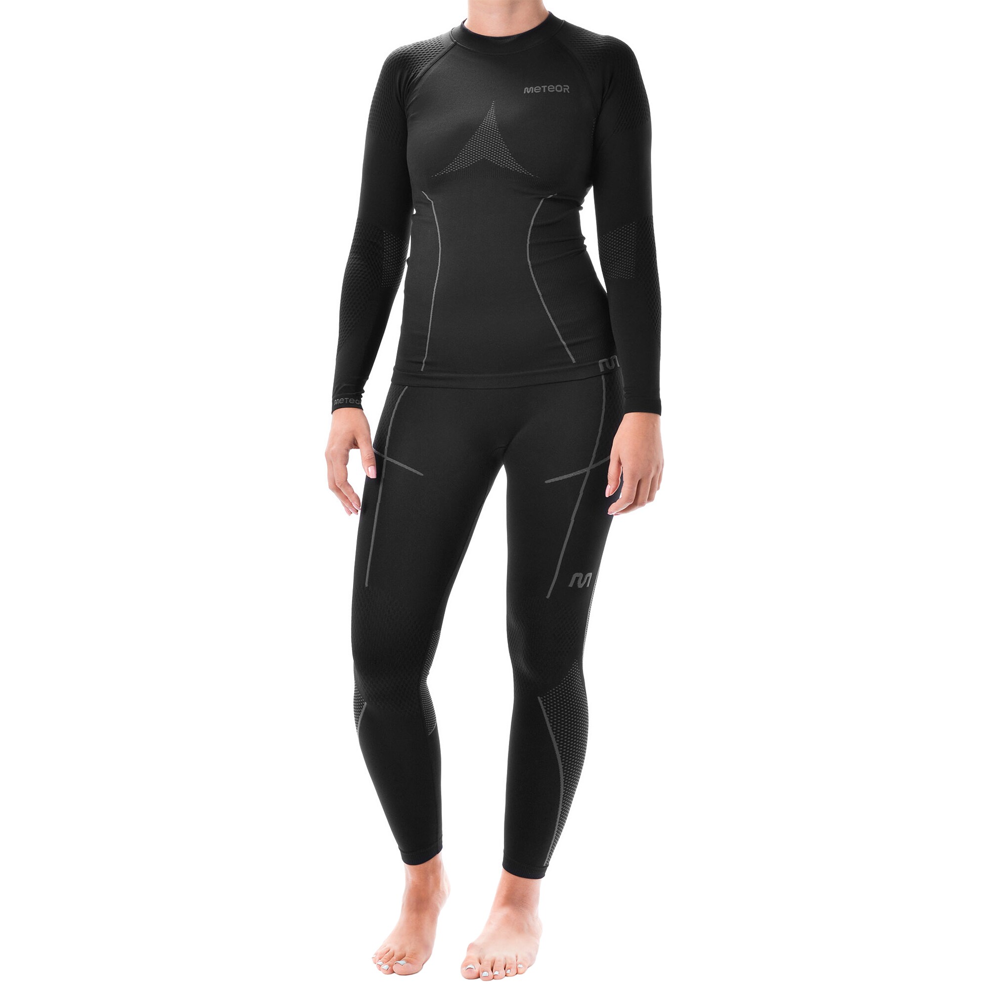 Meteor - Damen Thermounterwäsche - Black
