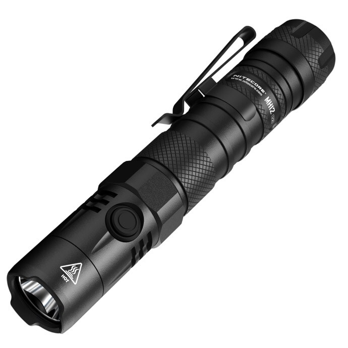 Nitecore - Multi-Task Hybrid MH12 V2 - Taschenlampe - 1200 Lumen