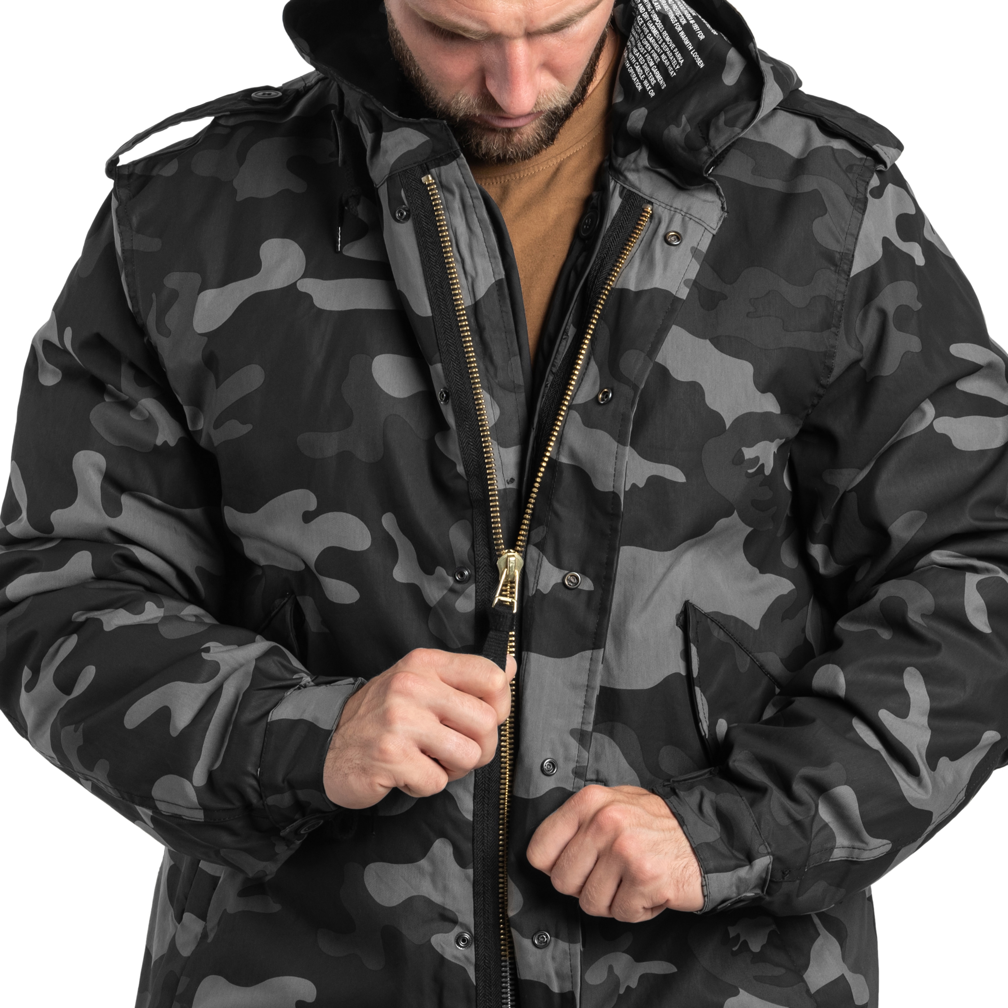 Brandit - US M51 Parka Jacke - Dark Camo