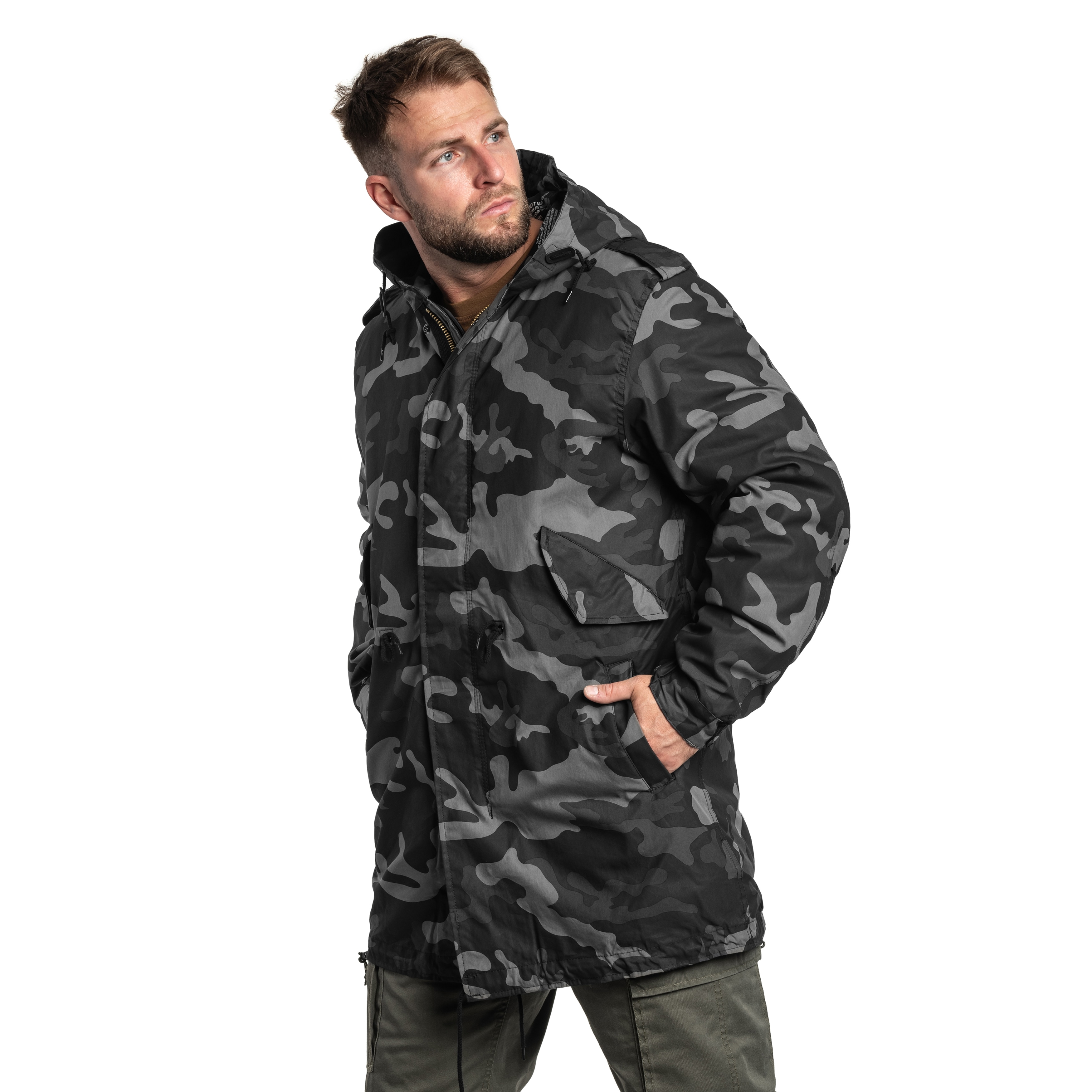 Brandit - US M51 Parka Jacke - Dark Camo