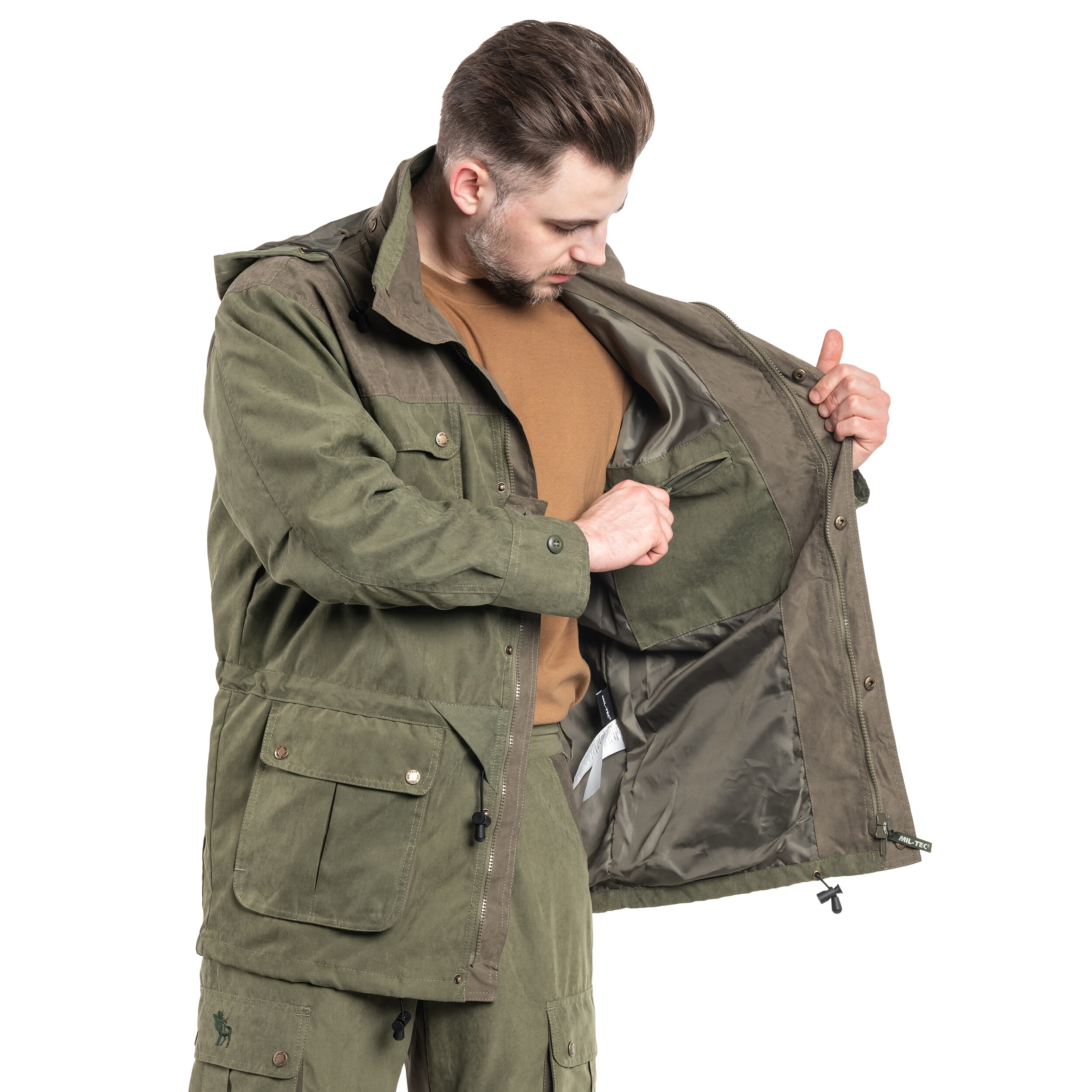 Mil-Tec - Hunting Jacke - Olive