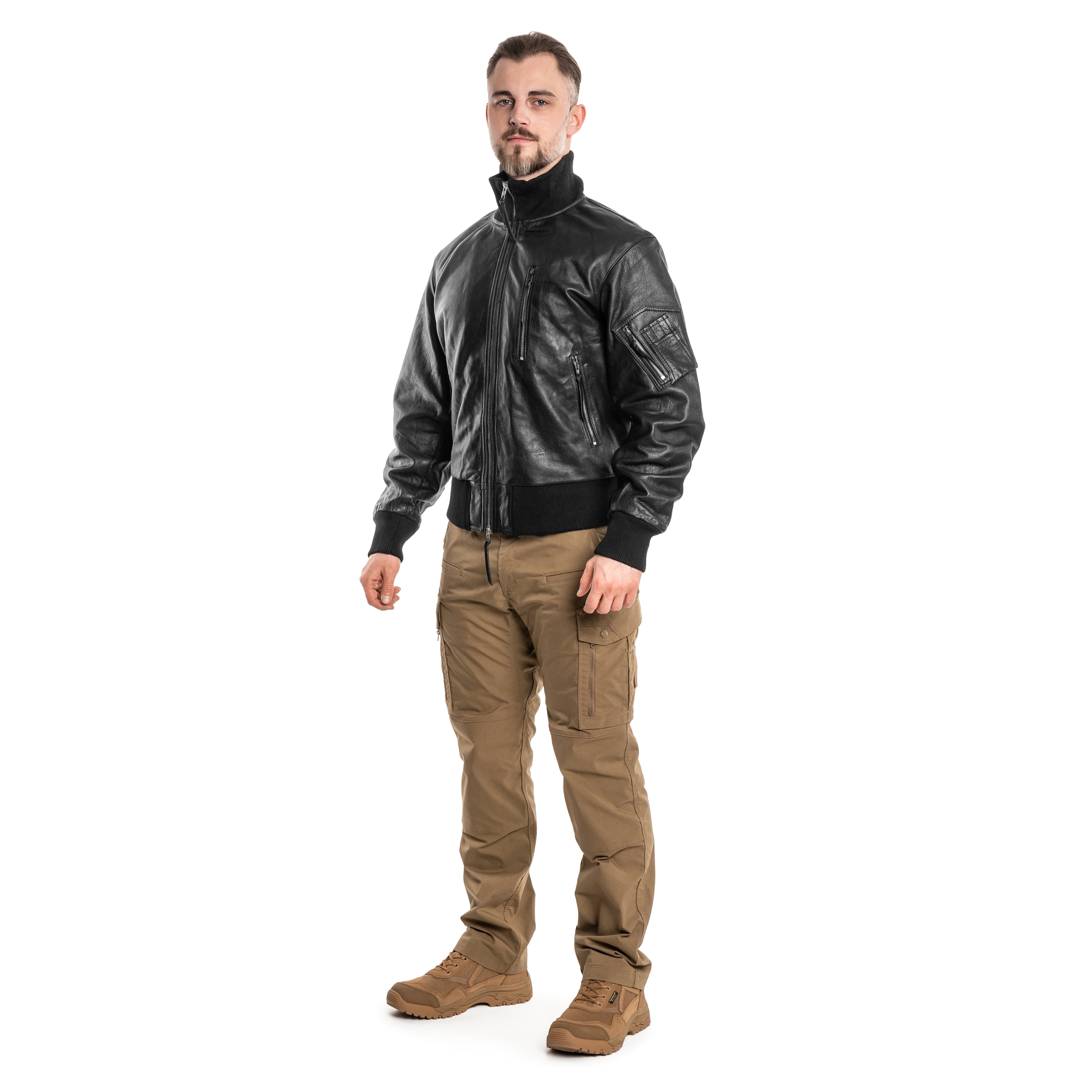 German leather flight jacket online