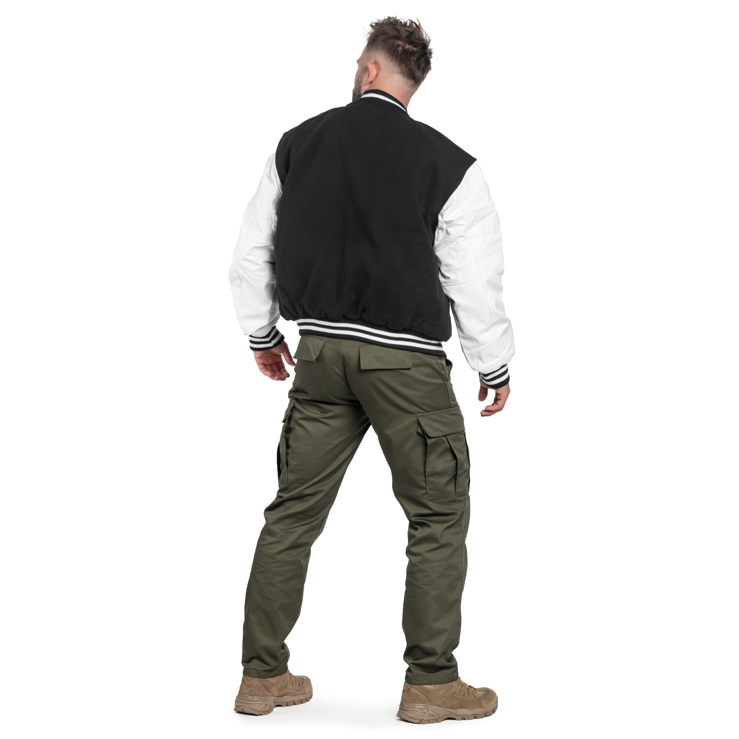 Mil-Tec - NY Baseball - Jacke - Black/White