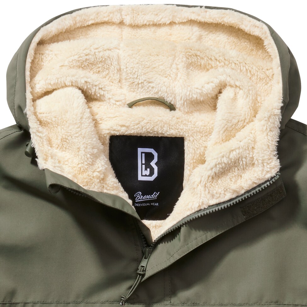 Brandit Sherpa Windbreaker - Olive