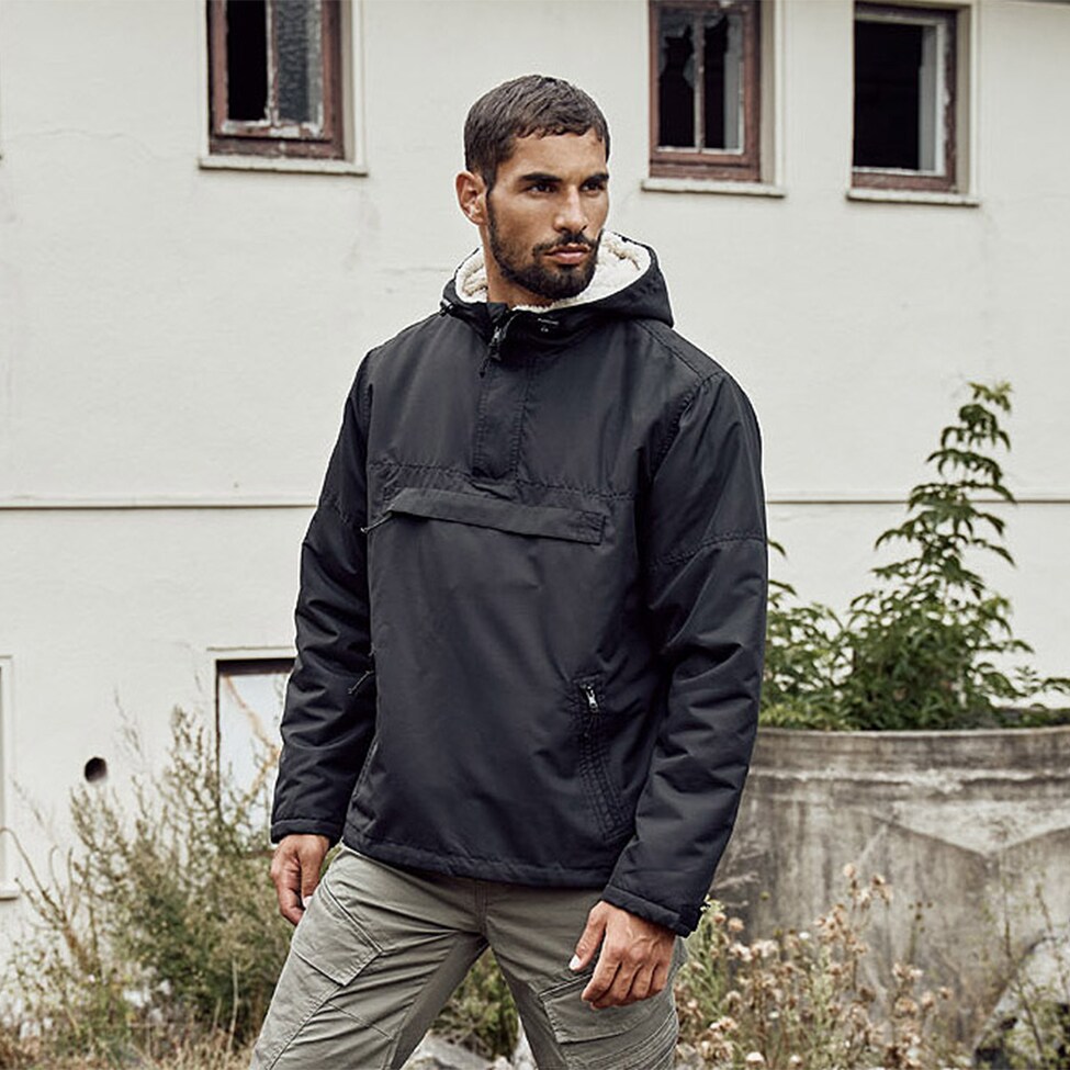 Brandit Sherpa Windbreaker - Black