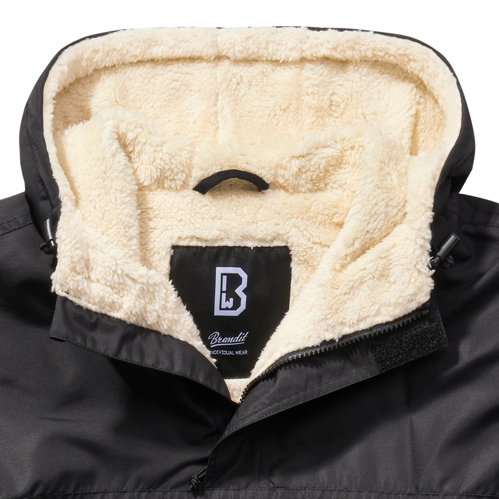 Brandit Sherpa Windbreaker - Black