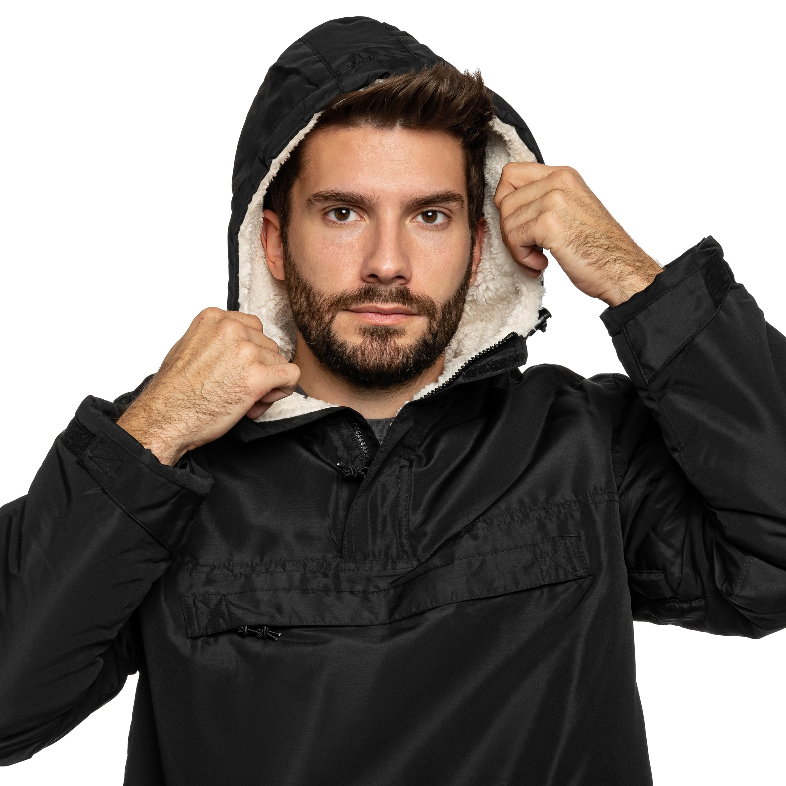 Brandit Sherpa Windbreaker - Black
