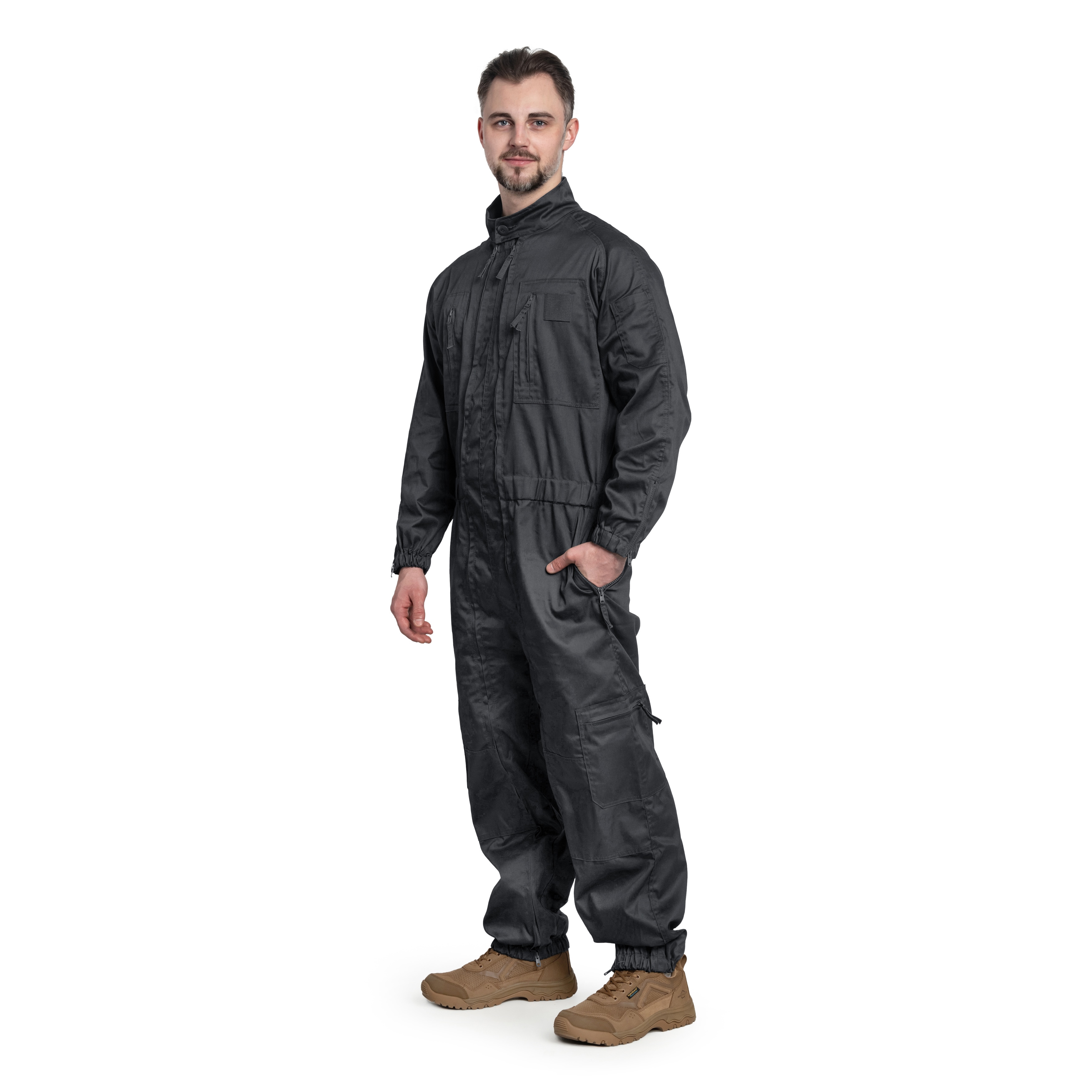 Brandit - Flight Suit - Jumpsuit - Anthracite
