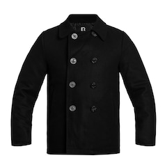 Brandit Pea Coat Mantel - Black