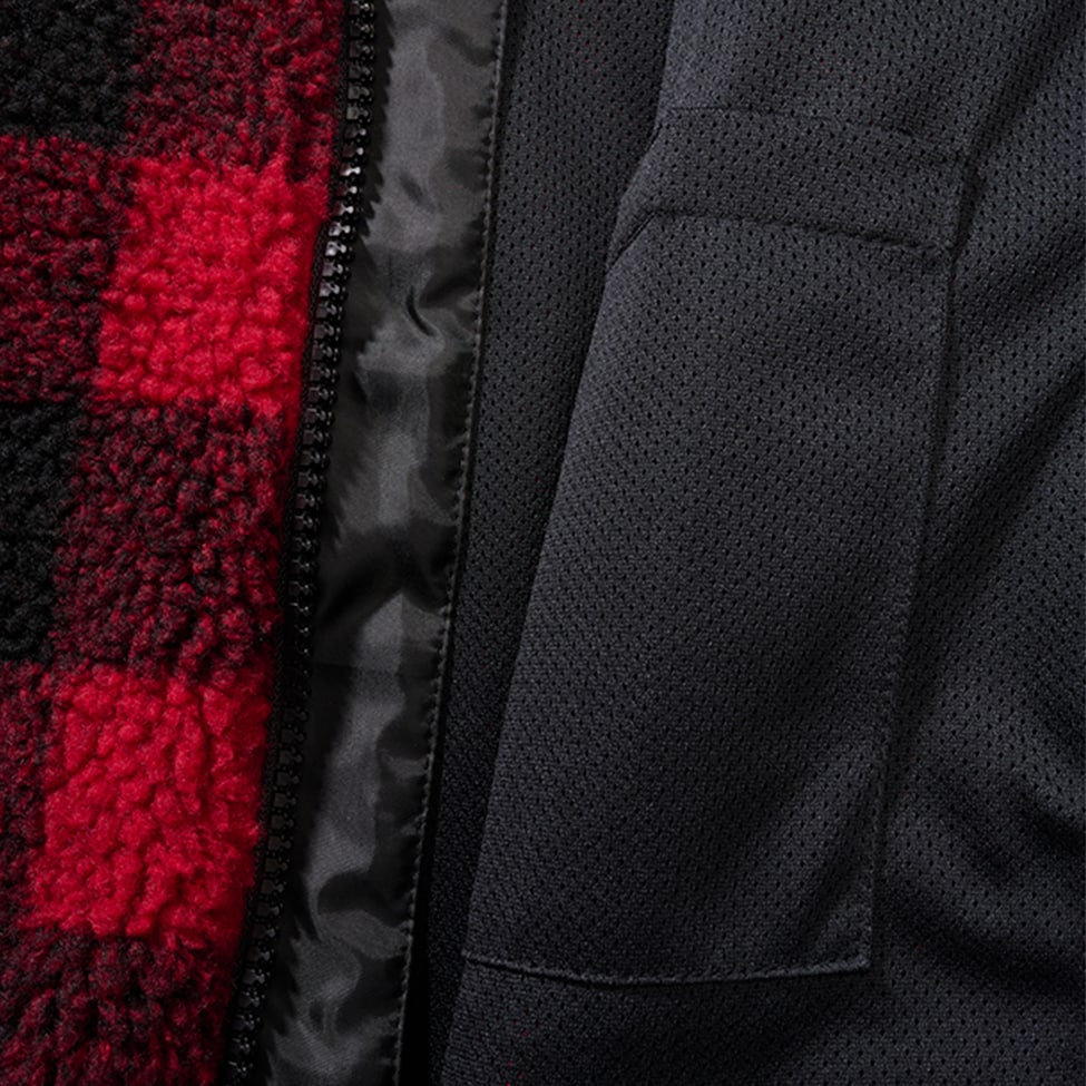 Brandit - Teddyfleece Jacket - Damenjacke - Red/Black