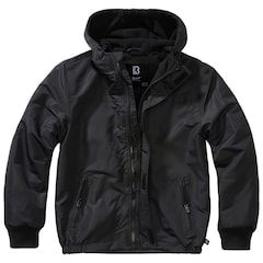 Brandit - Windbreaker Frontzip - Kinderjacke - Black