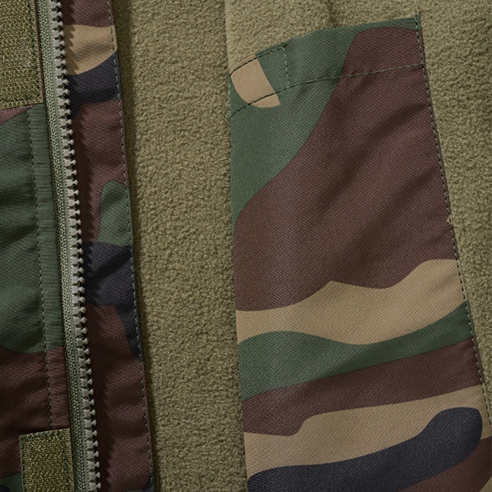 Brandit - Windbreaker Frontzip - Kinderjacke - Woodland
