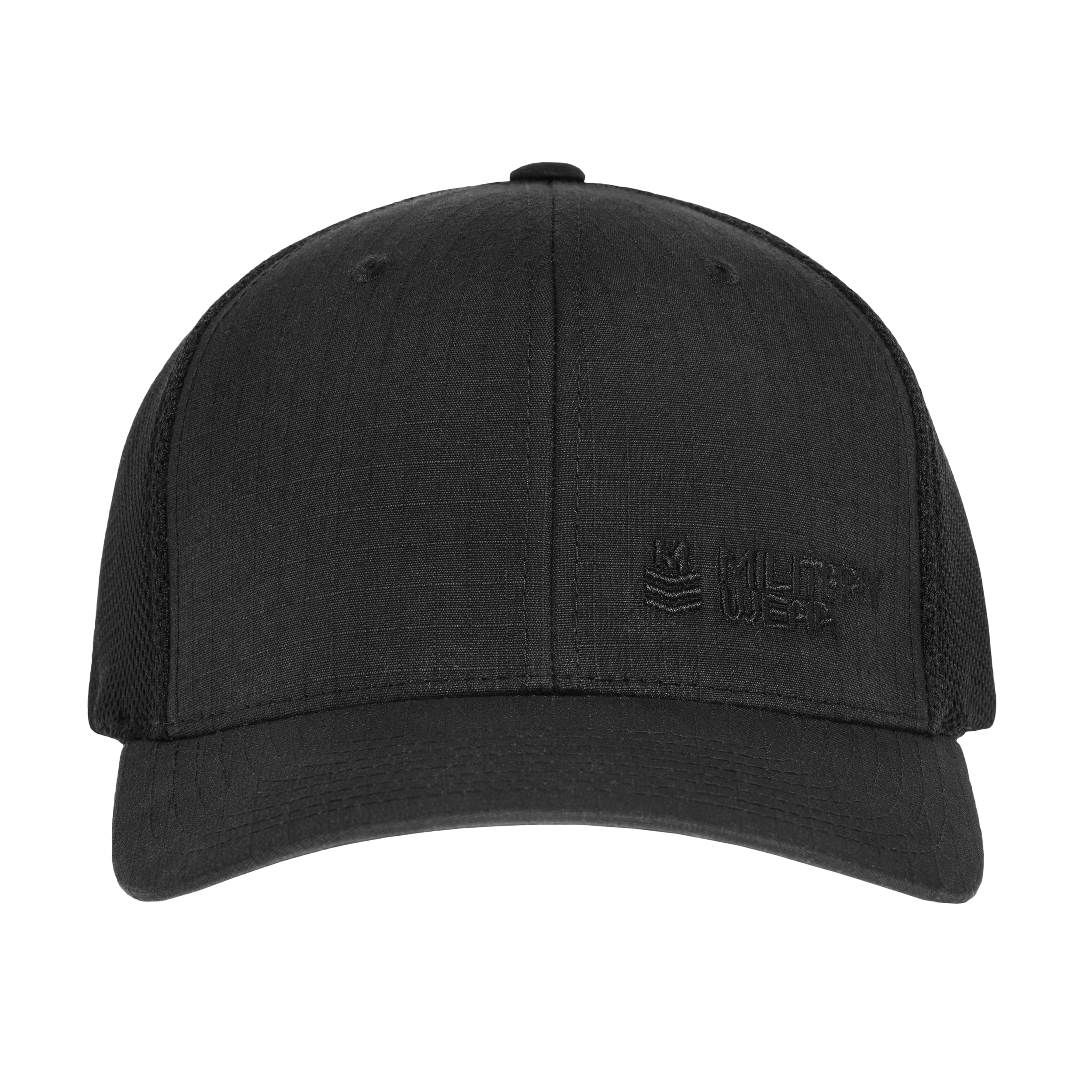 Military Wear - 110 Rip-Stop Mesh Basecap - Black