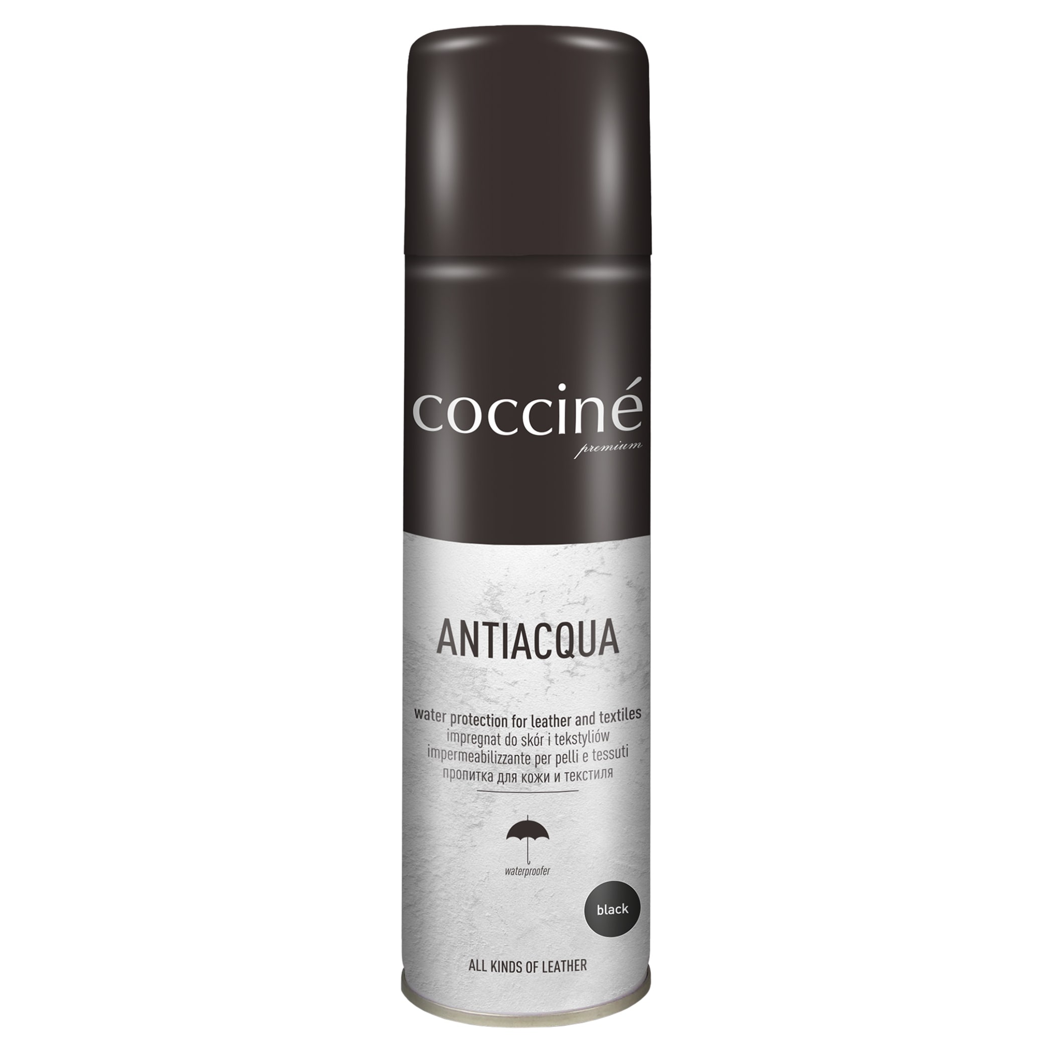 Coccine - Antiacqua Premium - Sprühimprägnierer 250 ml - Schwarz