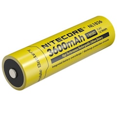 Nitecore - Li-Ion-Akku 3600 mAh - 3,6 V - 18650 NL1836