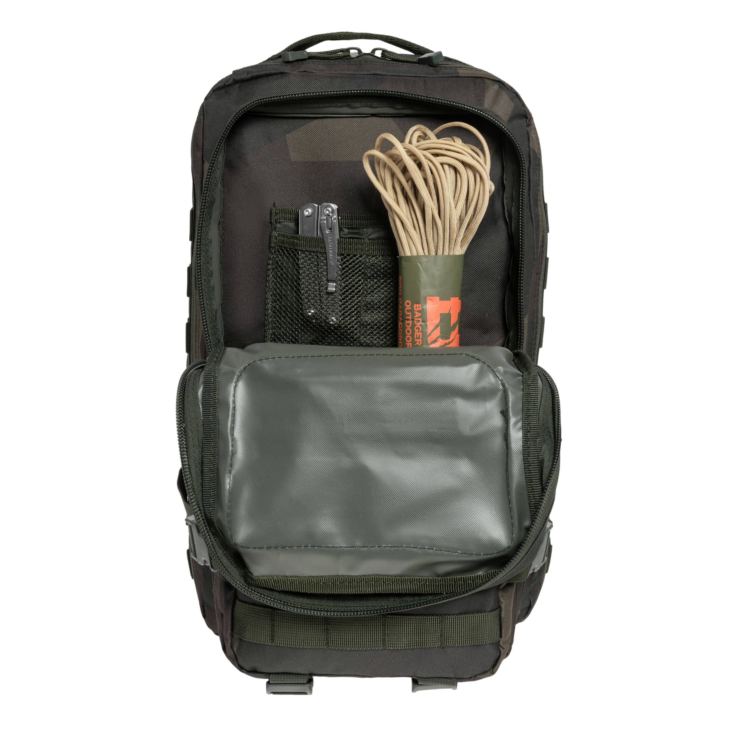 Brandit - US Cooper - Taktischer Rucksack 40 l - Dark Woodland