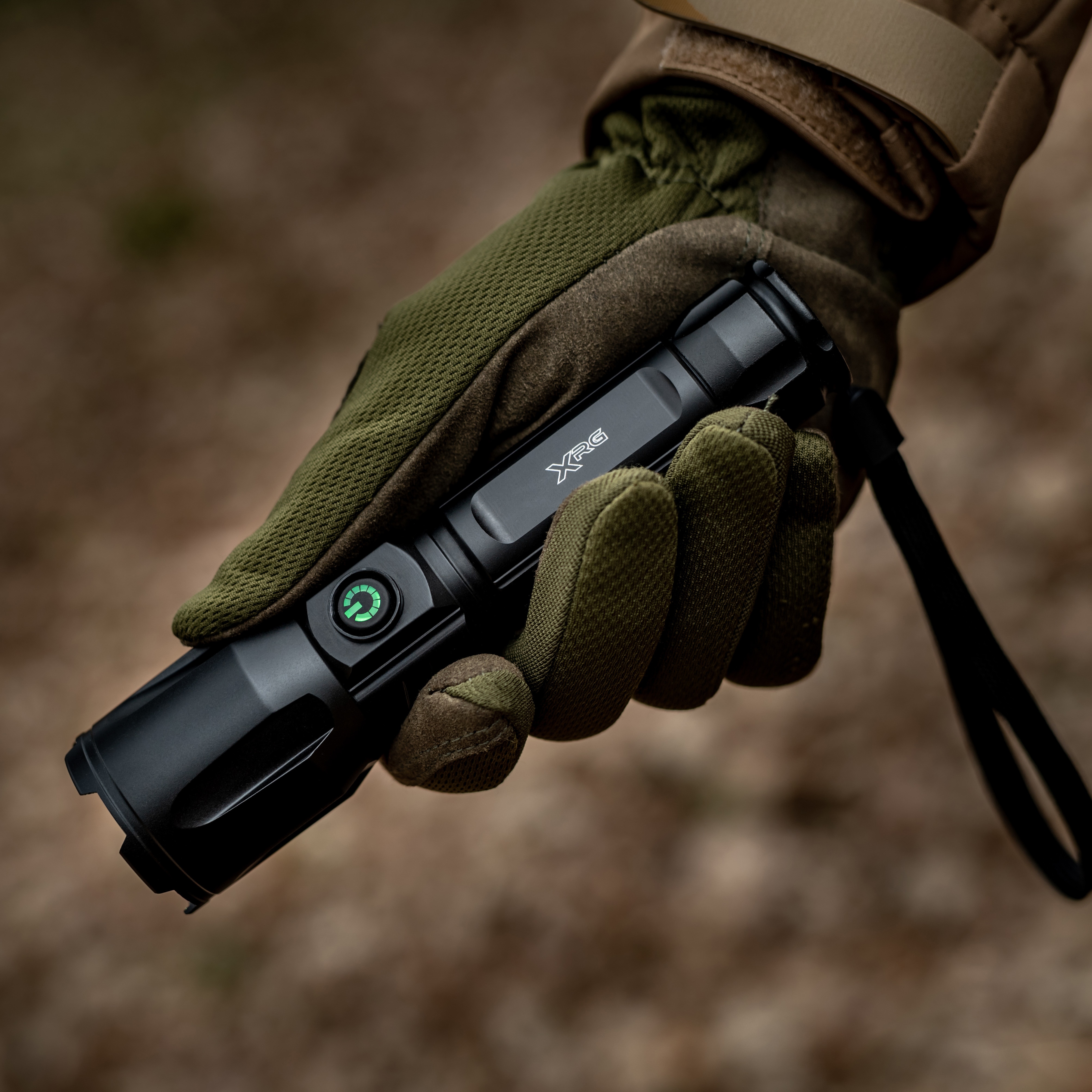 XRG - M1500 Zoom Akku Taschenlampe - 1800 Lumen