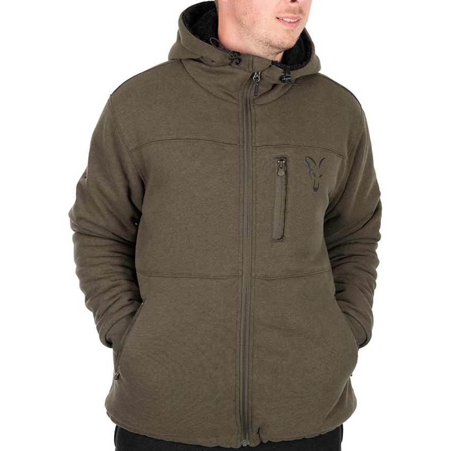 Fox - Sherpa Jacket - Isolationsjacke - Grün/Schwarz