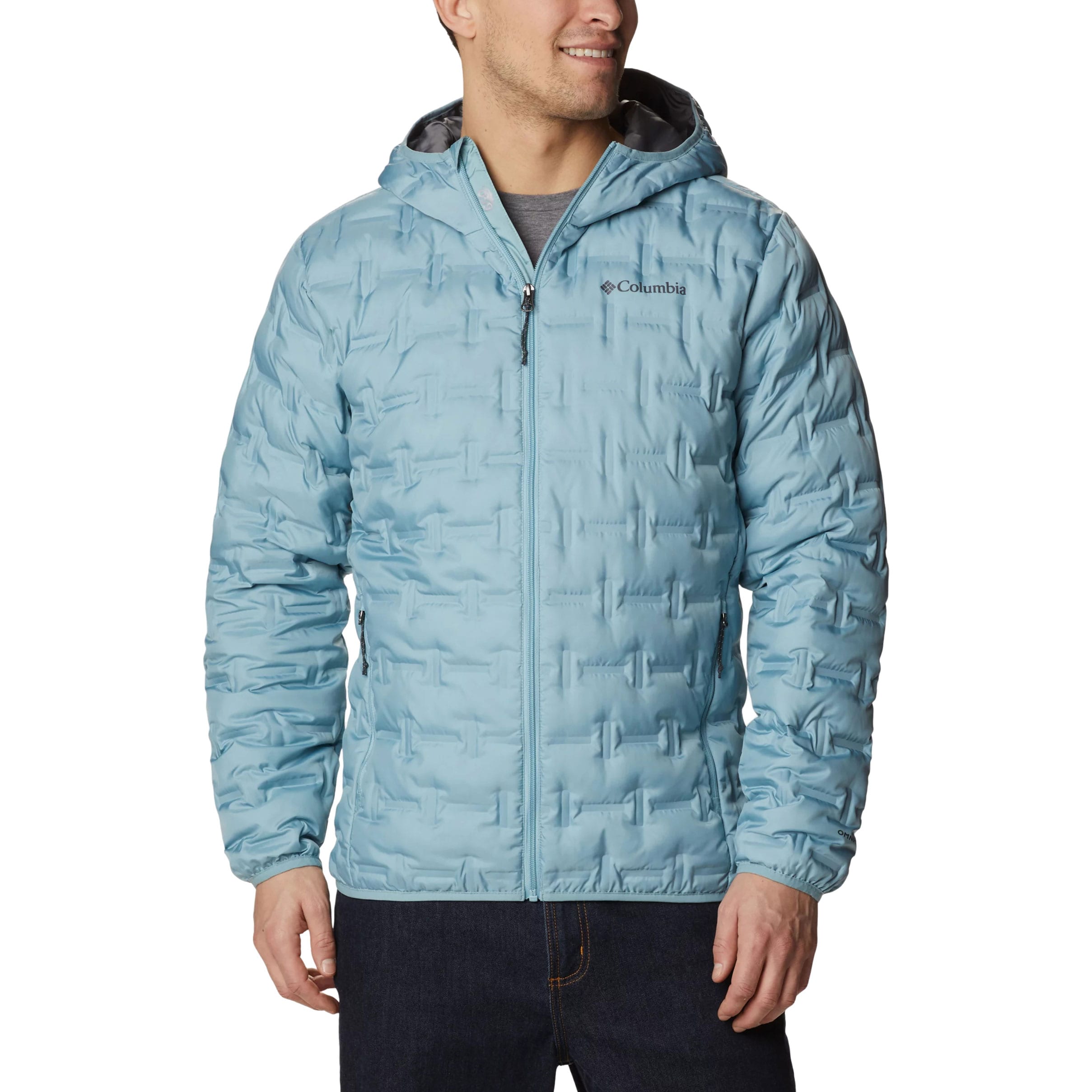 Columbia - Delta Ridge Down - Jacke mit Kapuze - Stone Blue