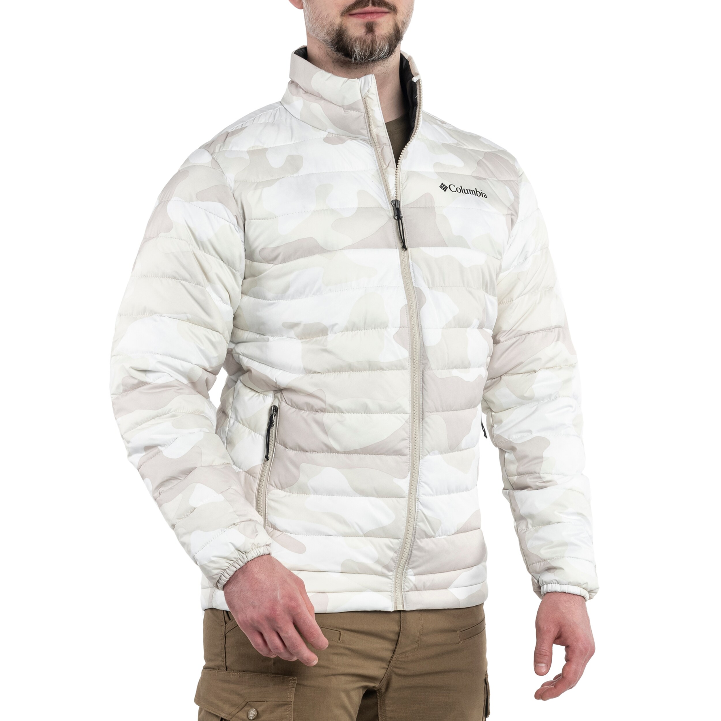 Columbia - Powder Lite Jacket - Steppjacke - Dark Stone Mod Camo