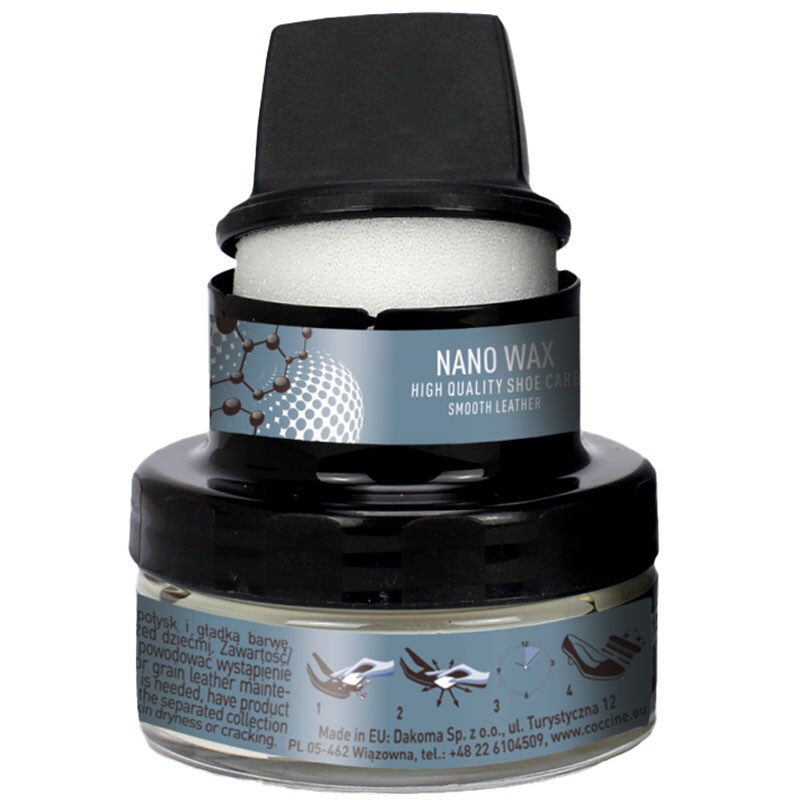 Coccine - Nano Wax 50 ml für Narbenleder - Marineblau