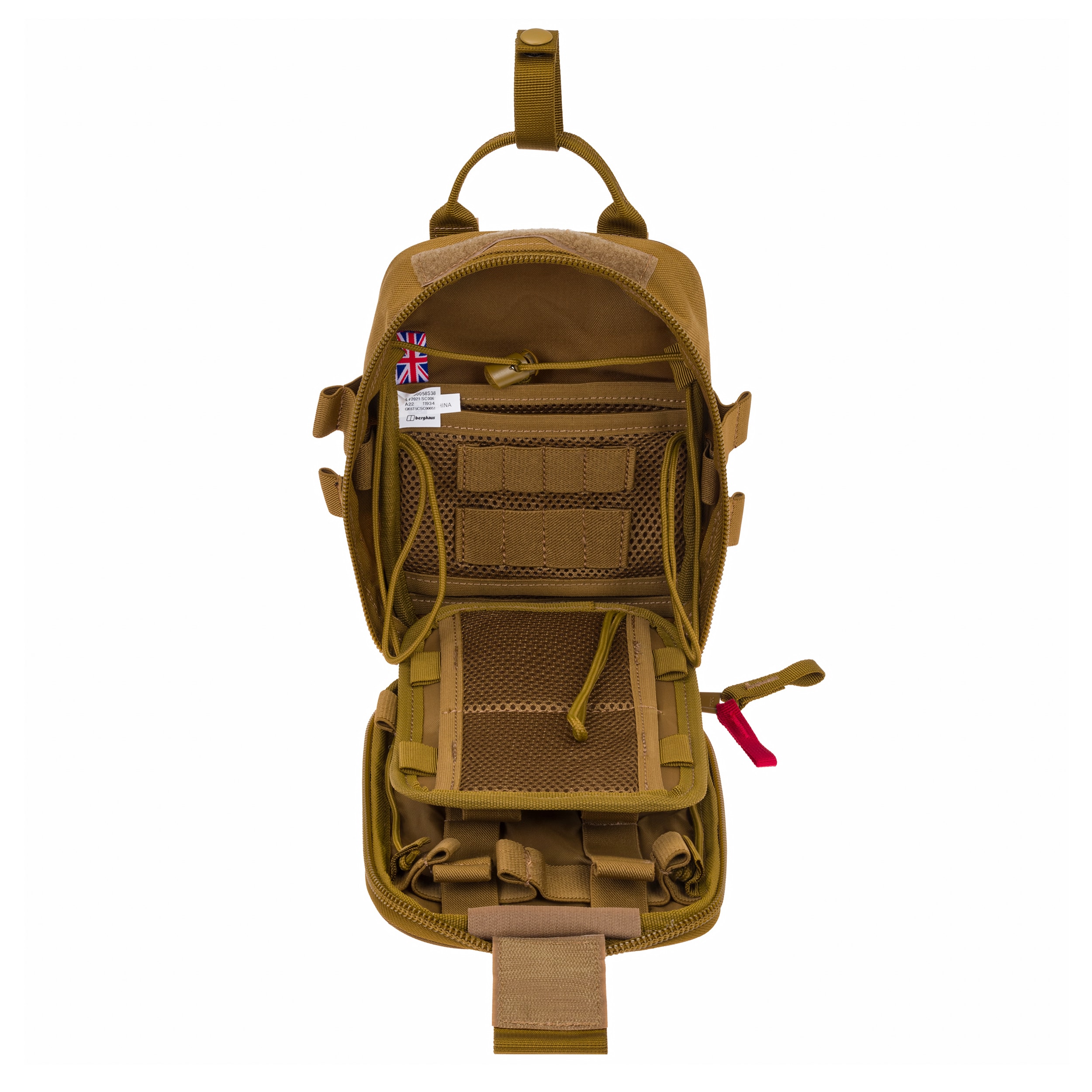 Berghaus Tactical - Erste-Hilfe-Kasten BMPS First Aid Kit - Coyote Brown