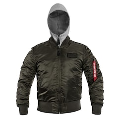 Alpha Industries - MA-1 D-Tec Jacke - Rep. Grey