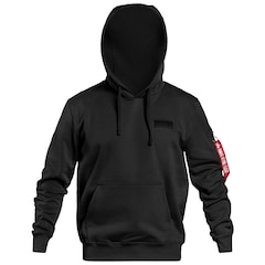 Alpha Industries - Back Print Hoody - Hoodie - Black