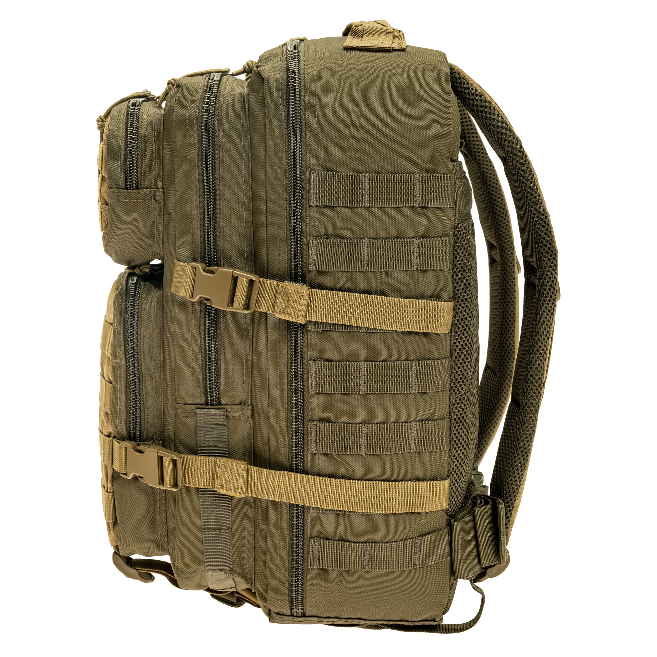 Mil-Tec - Large Assault Pack - Rucksack 36 l - Ranger Green/Coyote