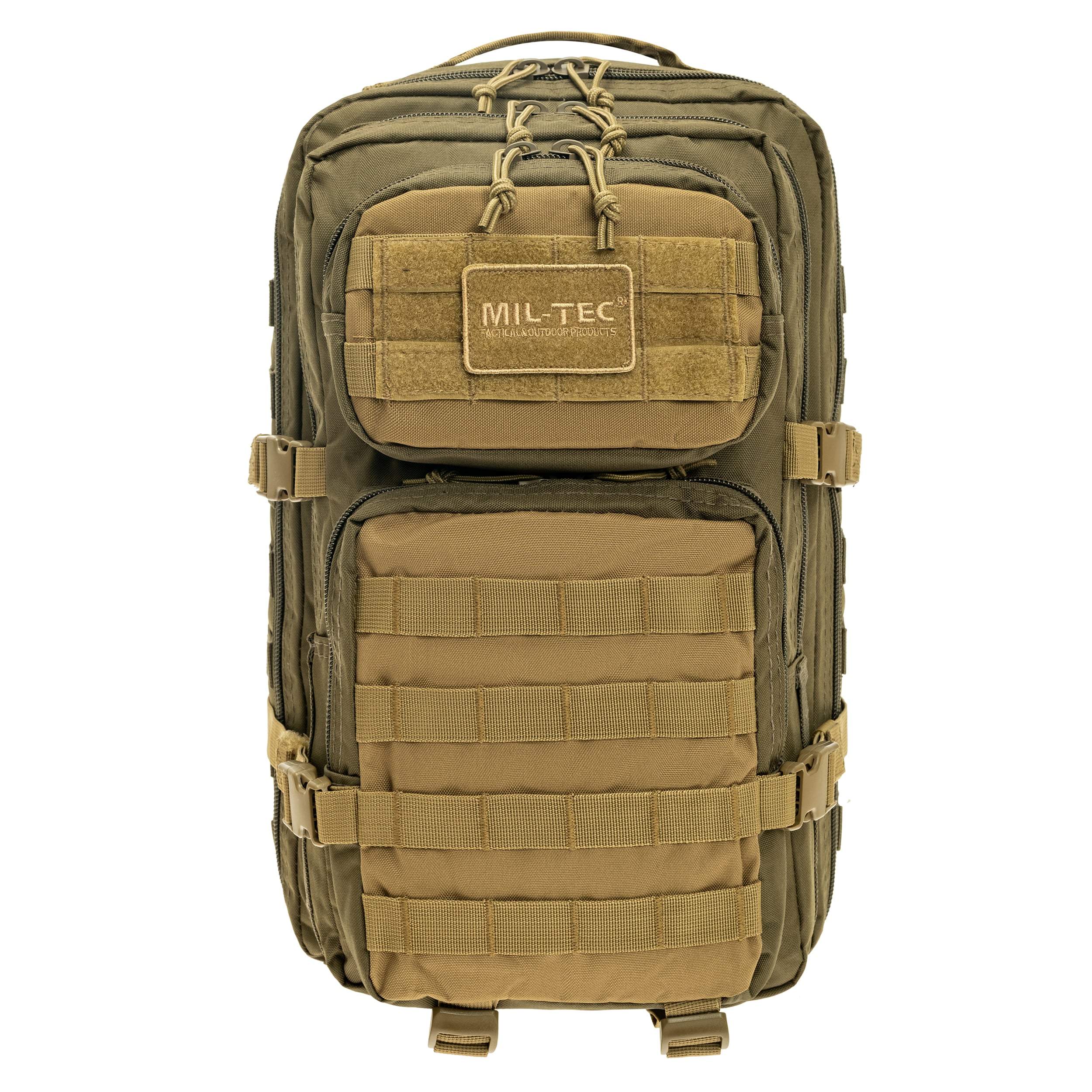 Mil-Tec - Large Assault Pack - Rucksack 36 l - Ranger Green/Coyote