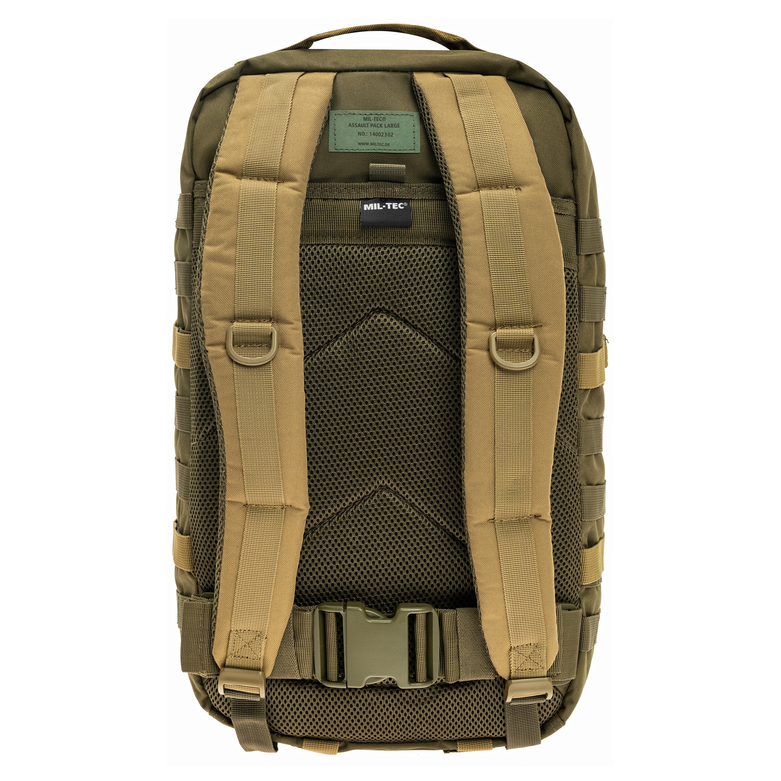 Mil-Tec - Large Assault Pack - Rucksack 36 l - Ranger Green/Coyote