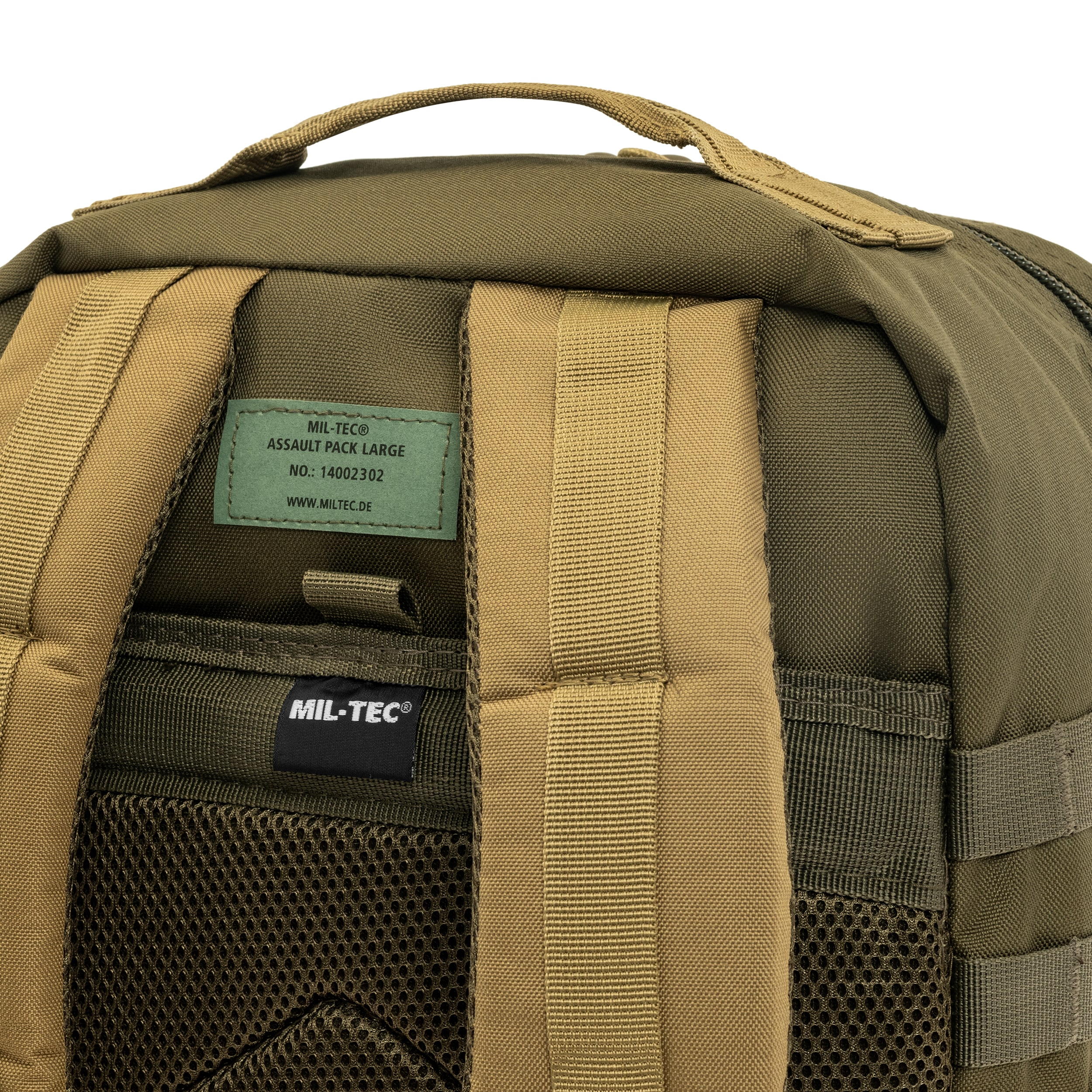 Mil-Tec - Large Assault Pack - Rucksack 36 l - Ranger Green/Coyote