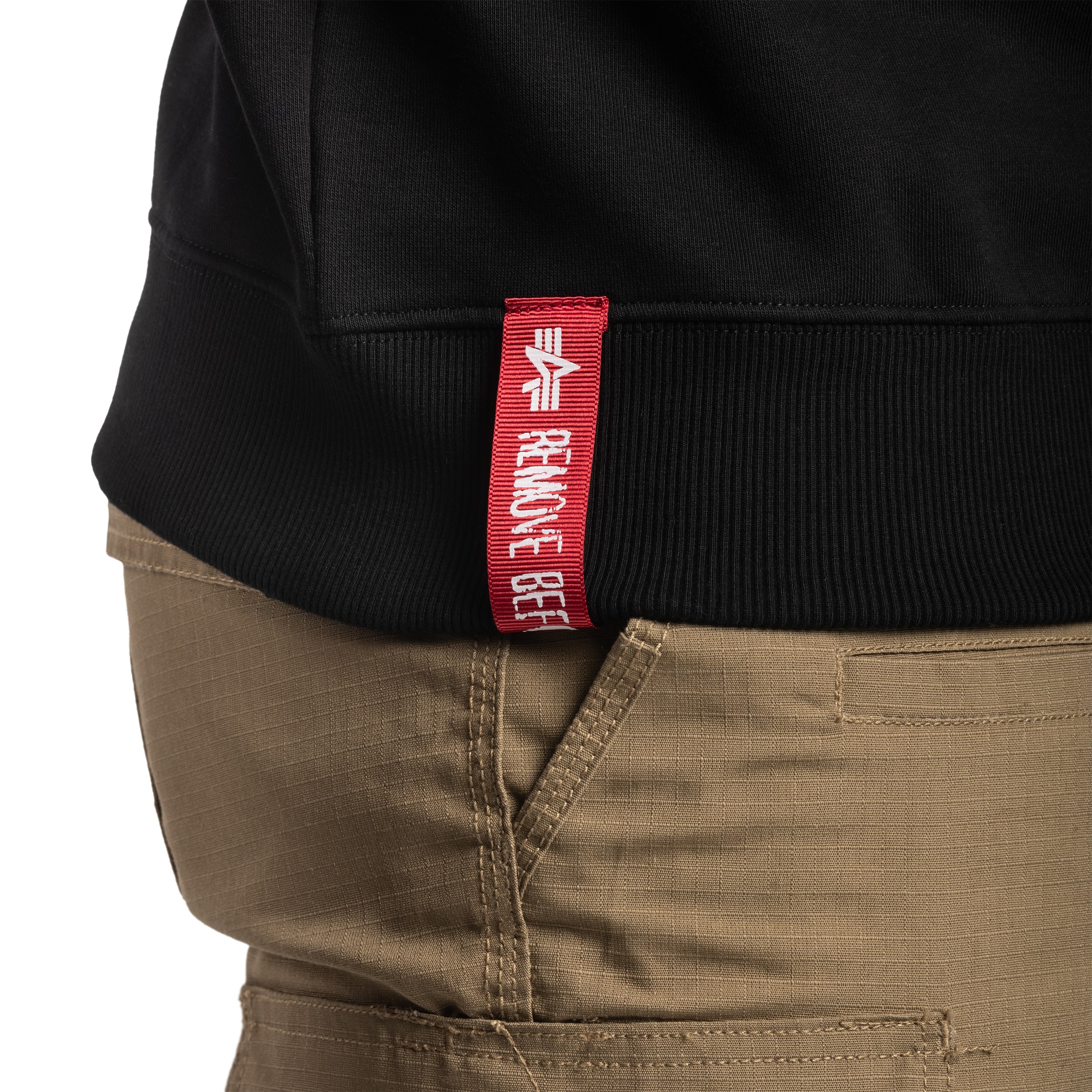Alpha Industries - Basic Sweater Small Logo - Sweatshirt - Black