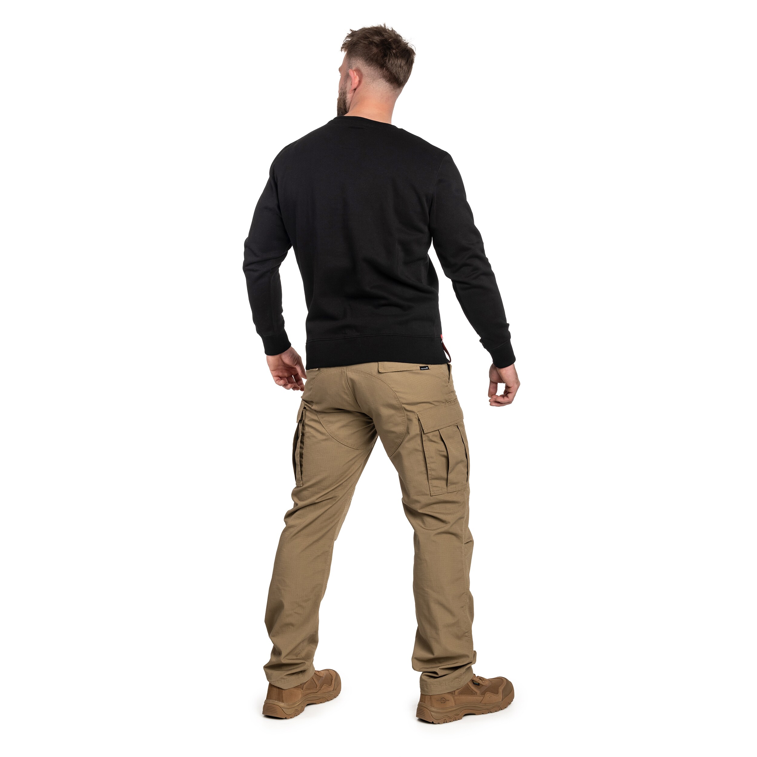 Alpha Industries - Basic Sweater Small Logo - Sweatshirt - Black