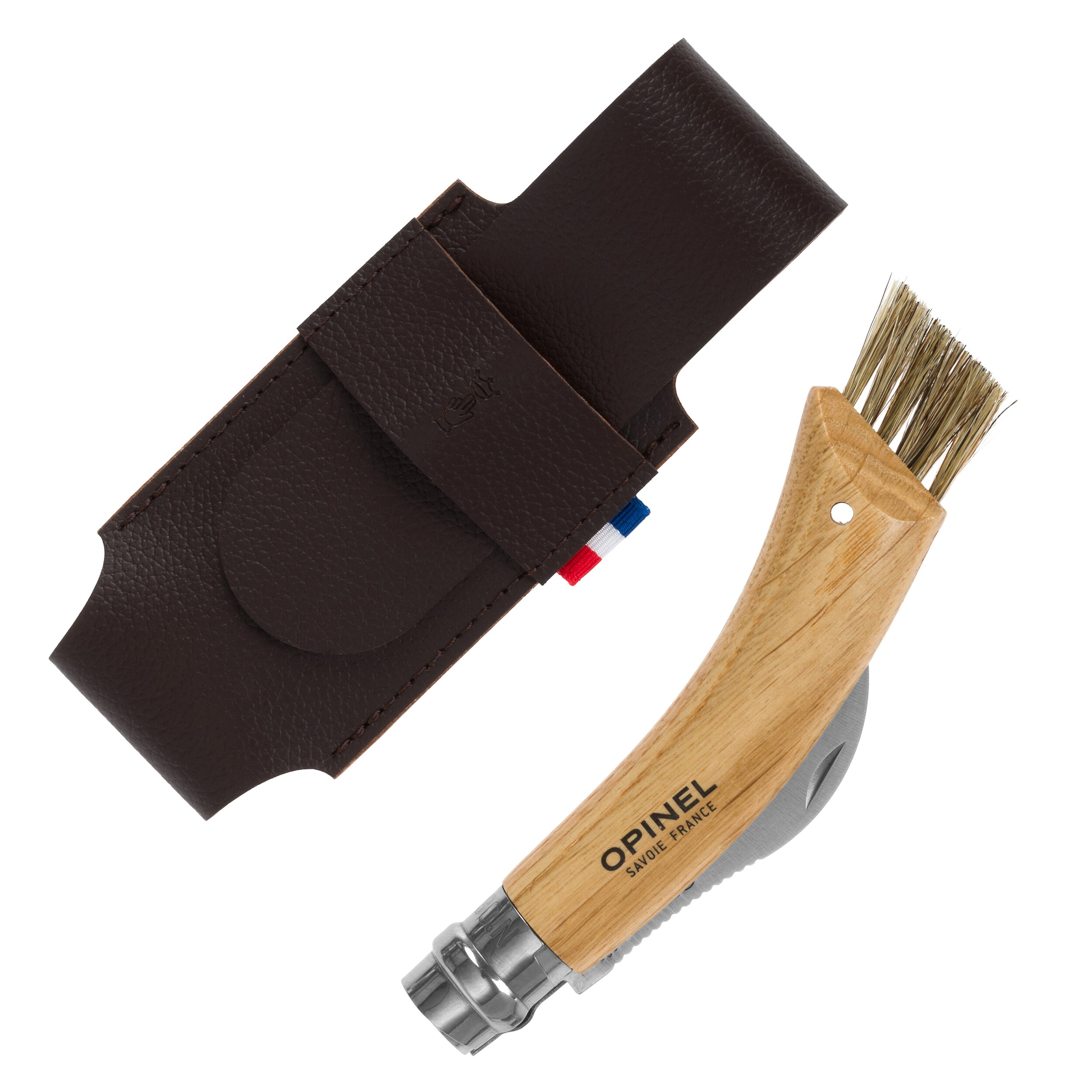 Opinel - No.8 Mushroom - Klappbares Pilzmesser mit Etui