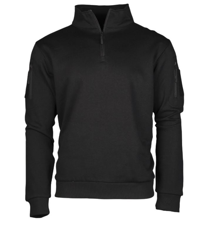Sweatshirt in black outlet