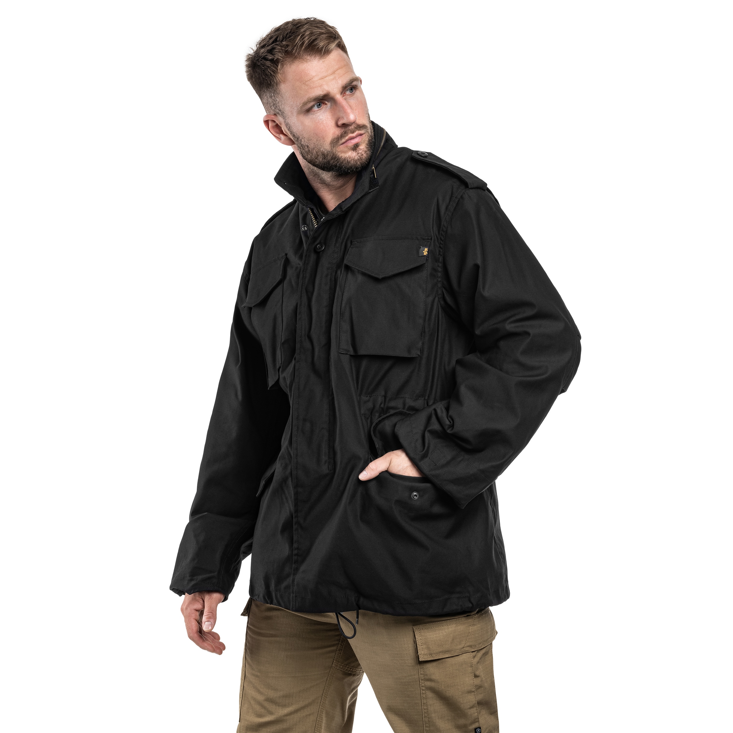 Alpha Industries - M-65 Jacke - Black
