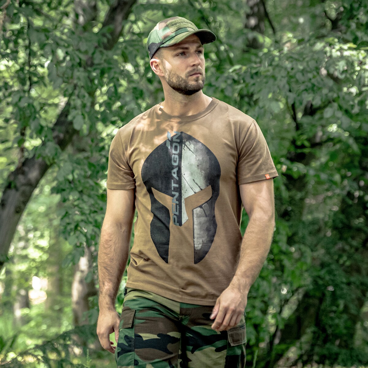 Pentagon - Tactical 2.0 BB Rip-Stop Basecap - Woodland