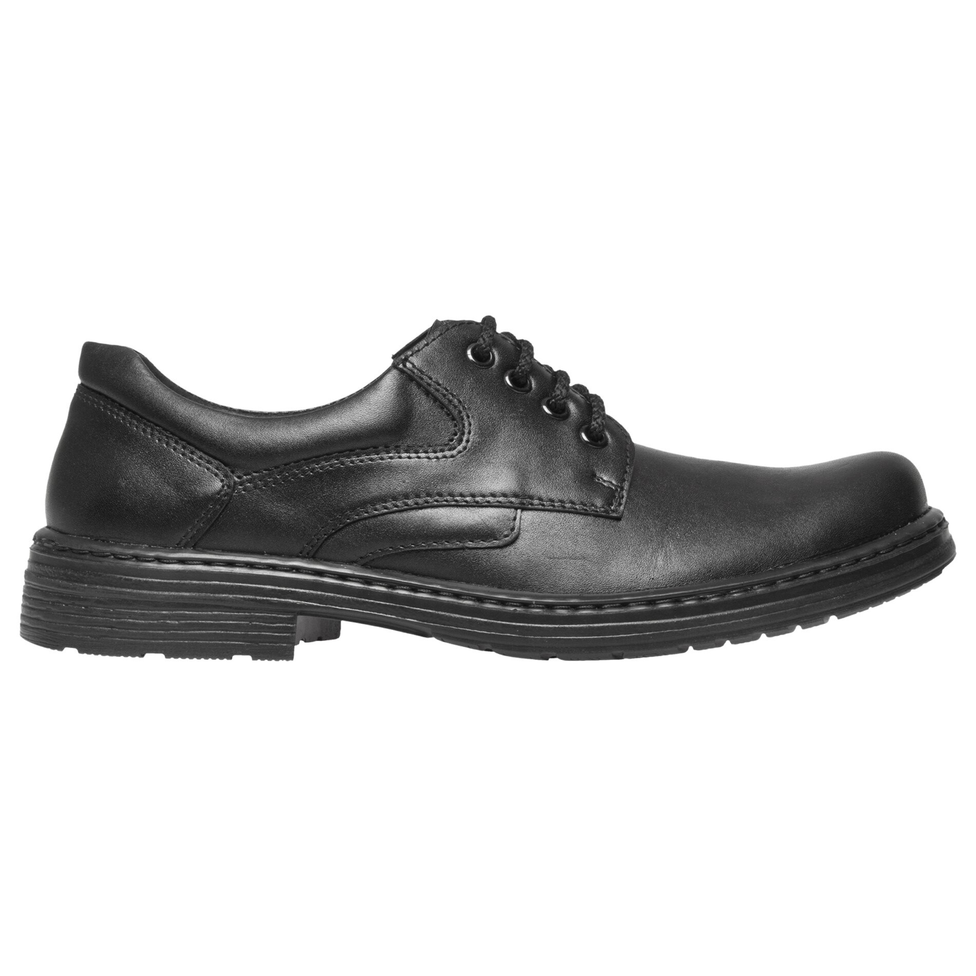 Bennon - Ramon Low - Halbschuhe aus Narbenleder - Black