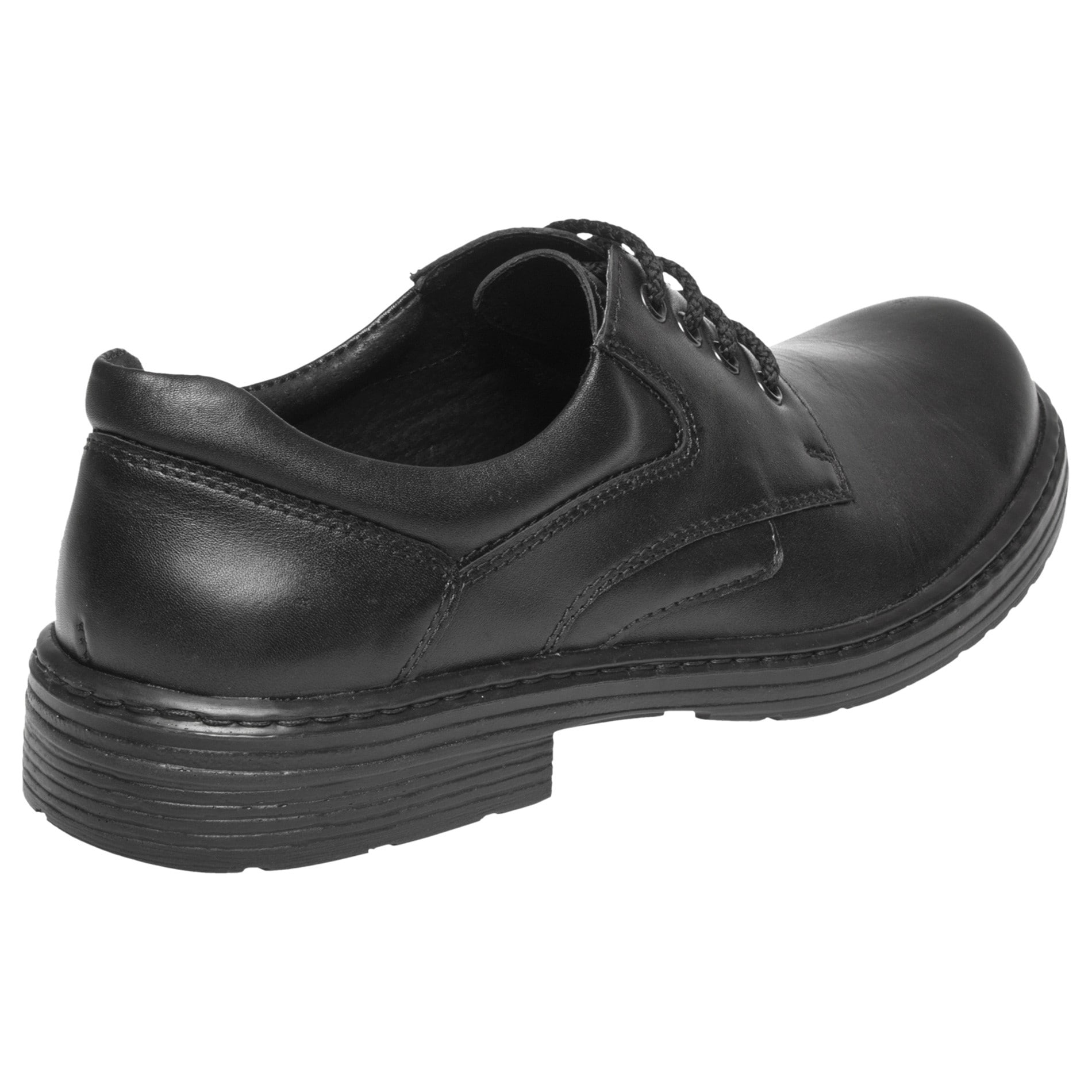 Bennon - Ramon Low - Halbschuhe aus Narbenleder - Black